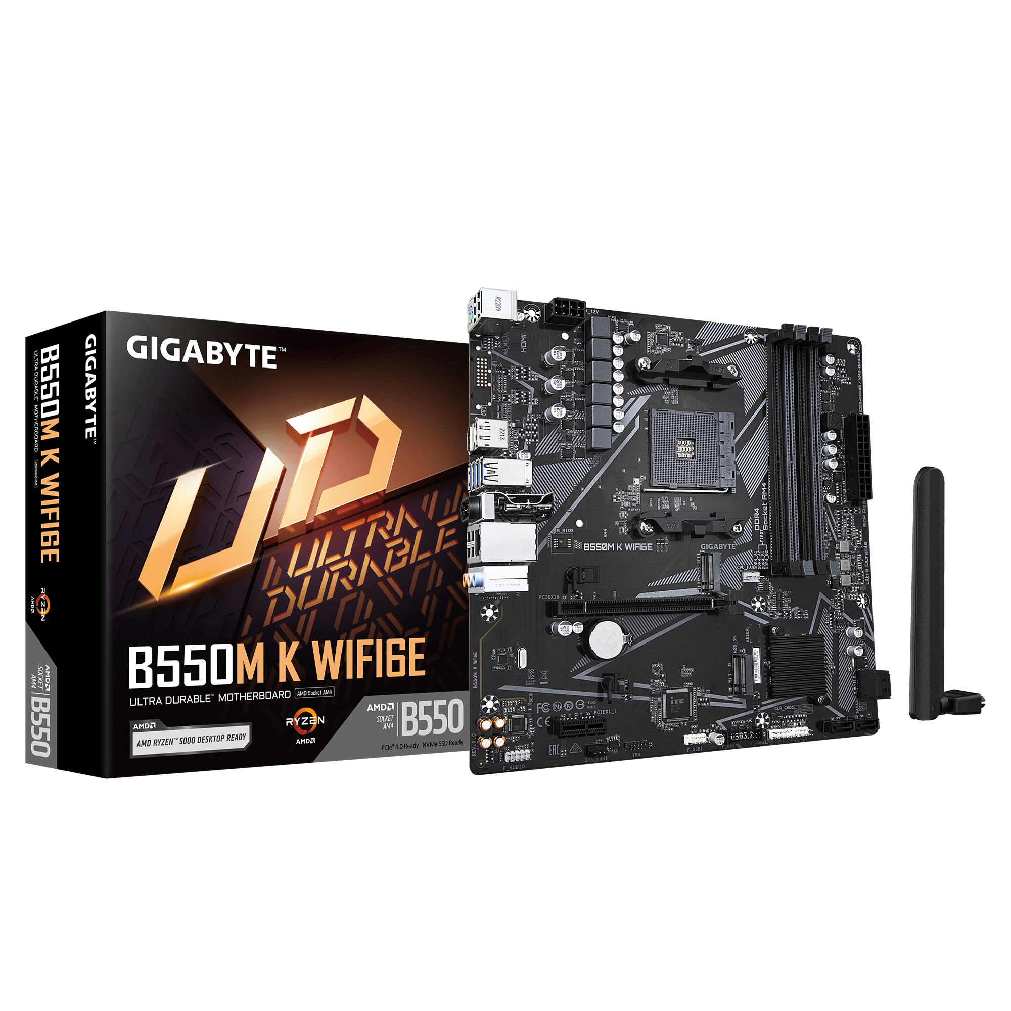 GIGABYTE B550M K WIFI6E (B550M K WF6E)