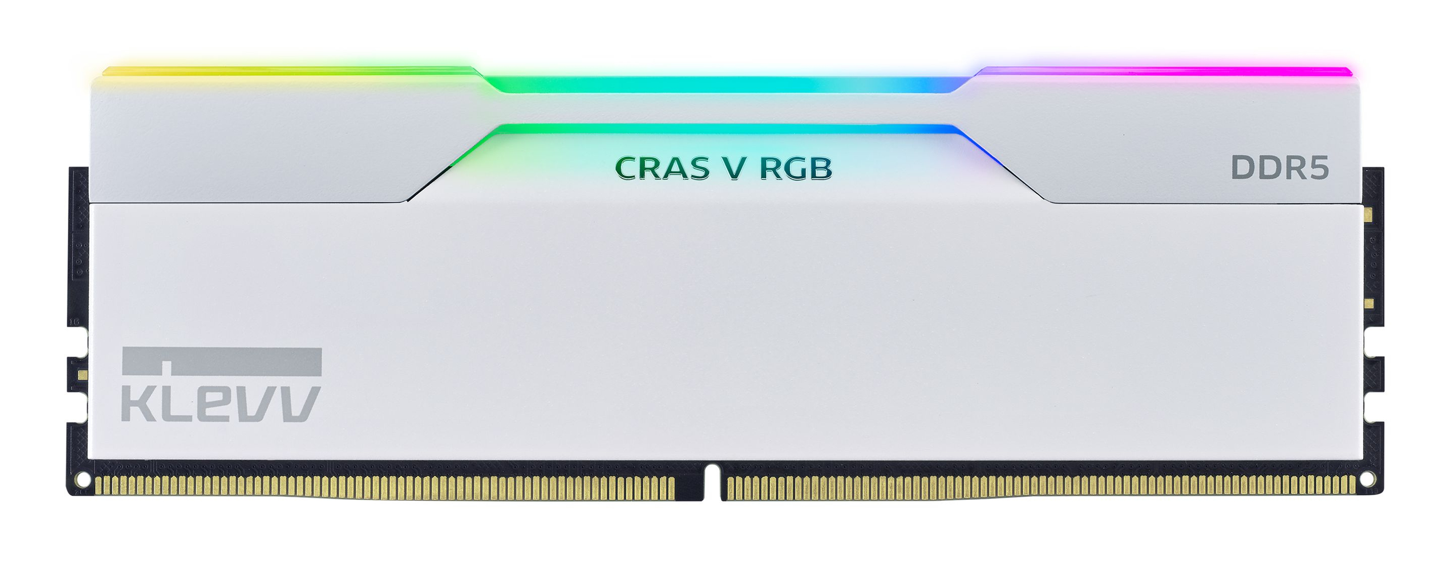 KLEVV CRAS V RGB EXPO DDR5-6000 RAM, CL30, XMP 3.0 & EXPO - 32 GB Dual-Kit, weiß (KD5AGU880-60A300J)