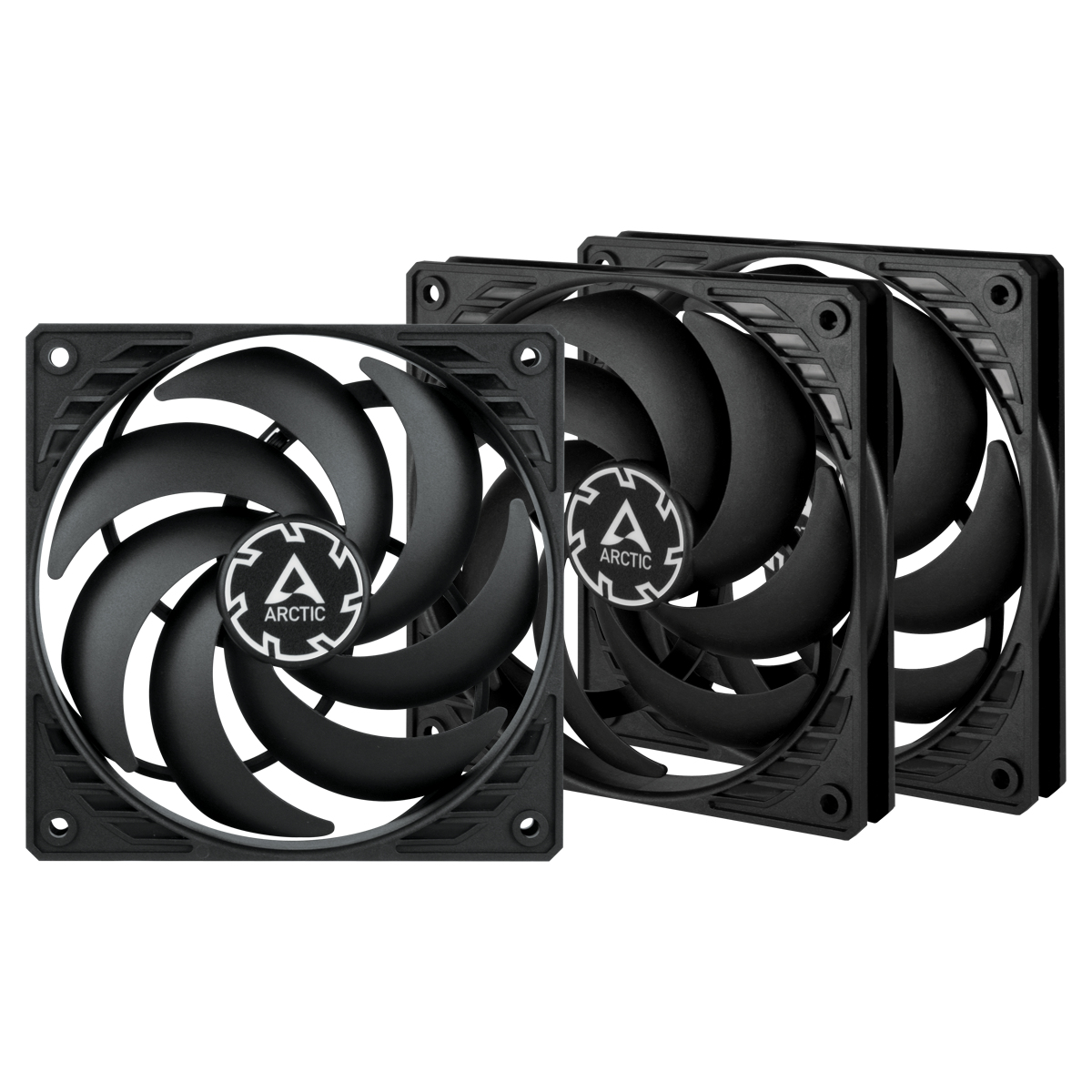 ARCTIC Lüfter P12 Slim PWM PST 3er Pack