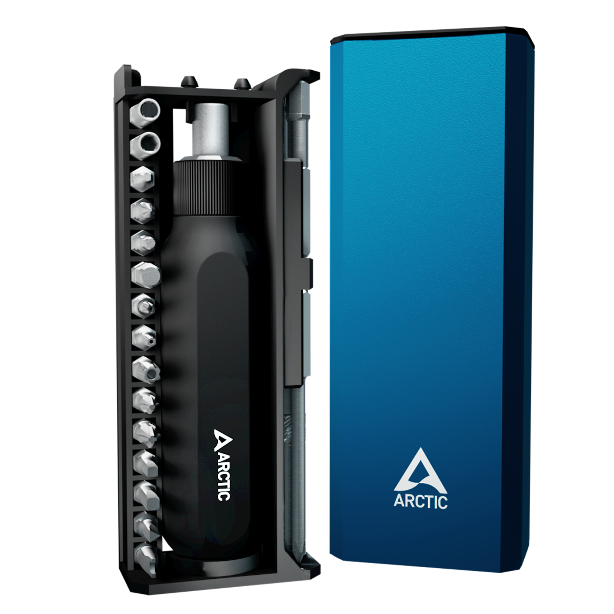 Arctic Ratchet Schraubendreher Toolkit blau/schwarz