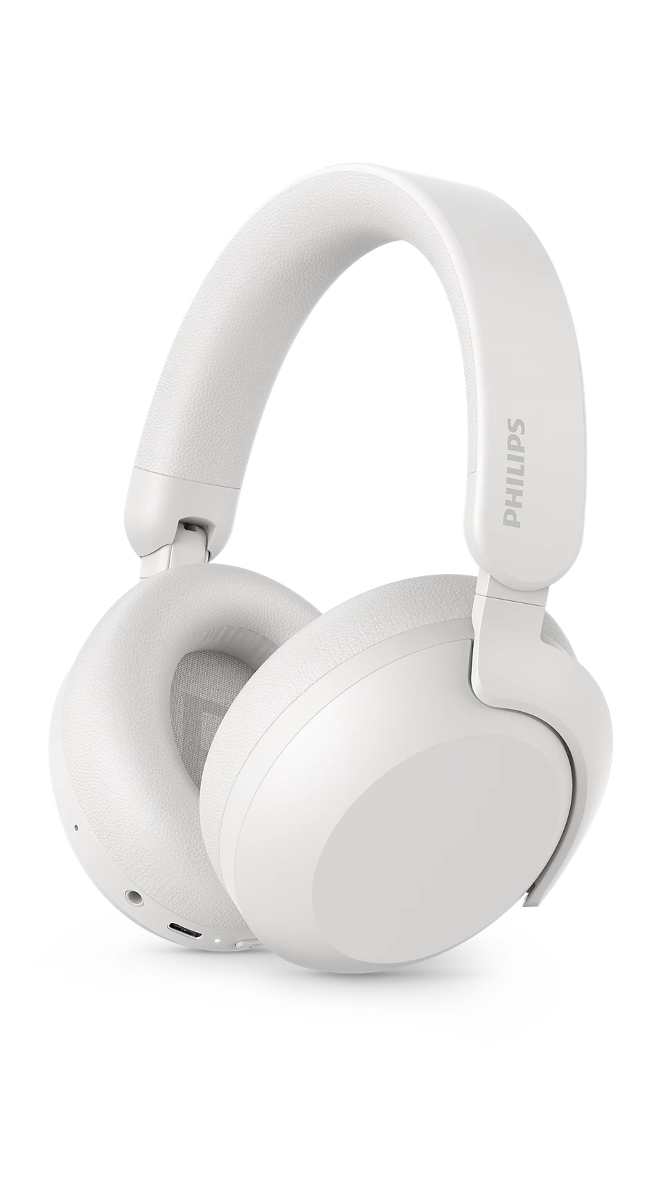 Philips TAH6000WT/00 TWS OE weiß Over-Ear Kopfhörer (Bluetooth, Noise Cancelling), USB-C)