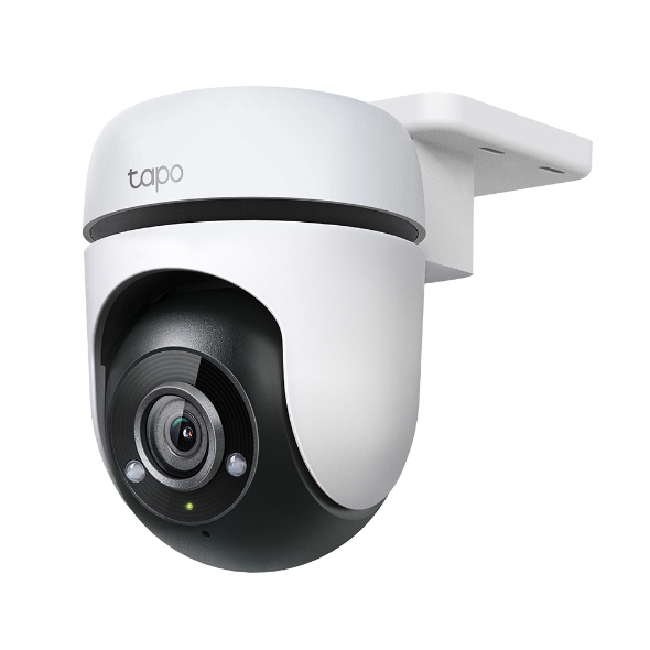 Tapo TC40 V1 - Netzwerk-Überwachungskamera - schwenken / neigen - Außenbereich - staubgeschützt/wetterfest - Farbe (Tag&Nacht) - 1920 x 1080 - 1080p - Audio - drahtlos - Wi-Fi - 2.4GHz radio - H.264 - DC 12 V (TC40)
