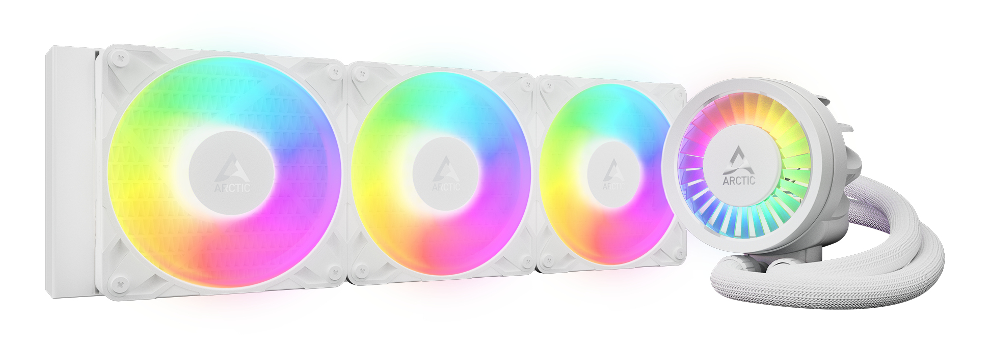 Arctic Wasserkühlung Liquid Freezer III Pro 360mm A-RGB AIO weiß