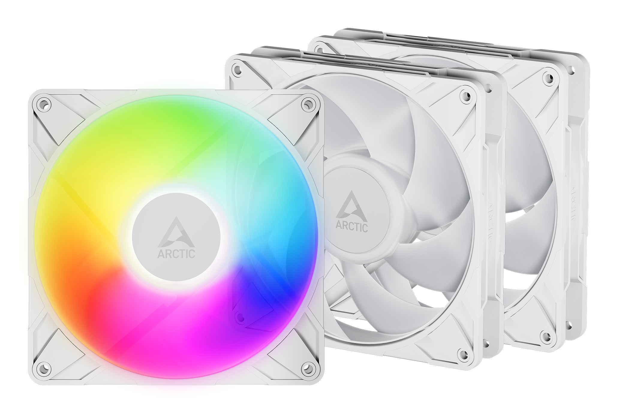 Arctic Lüfter P14 Pro 140mm A-RGB 3er-Pack weiß