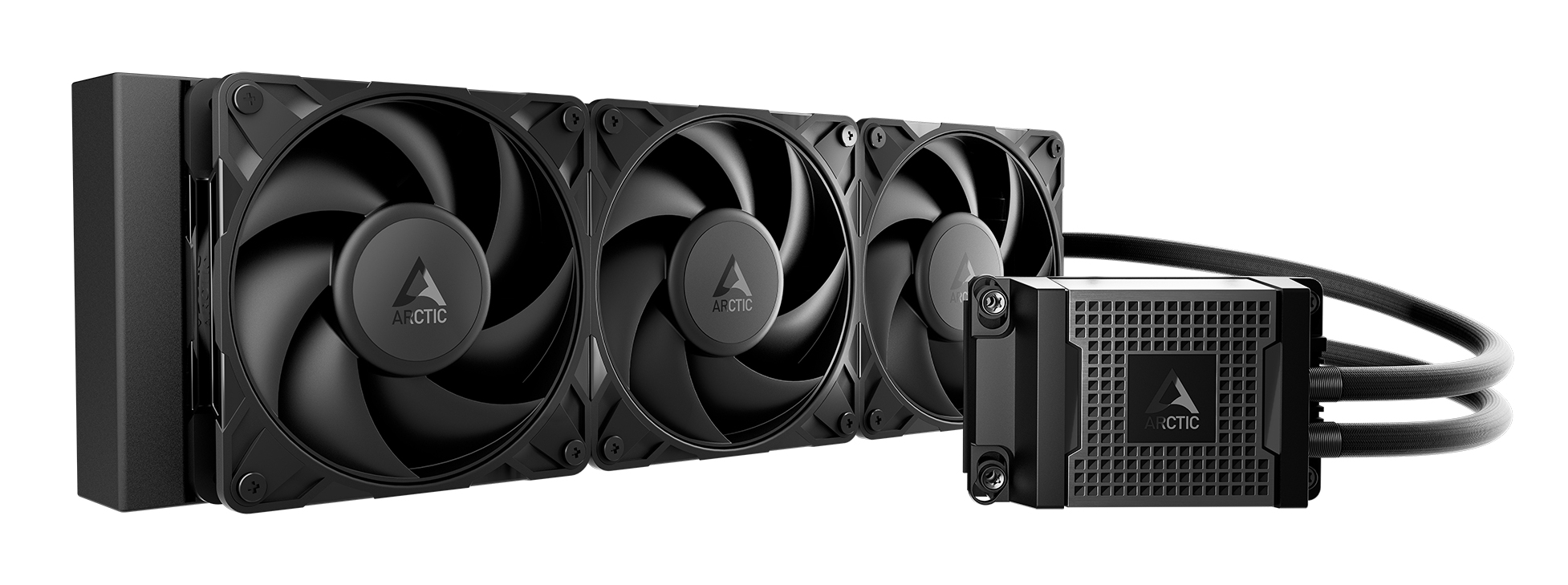 ARCTIC Liquid Freezer WS360-4710 AiO Wasserkühlung 360 mm Schwarz 3x 120 mm Lüfter