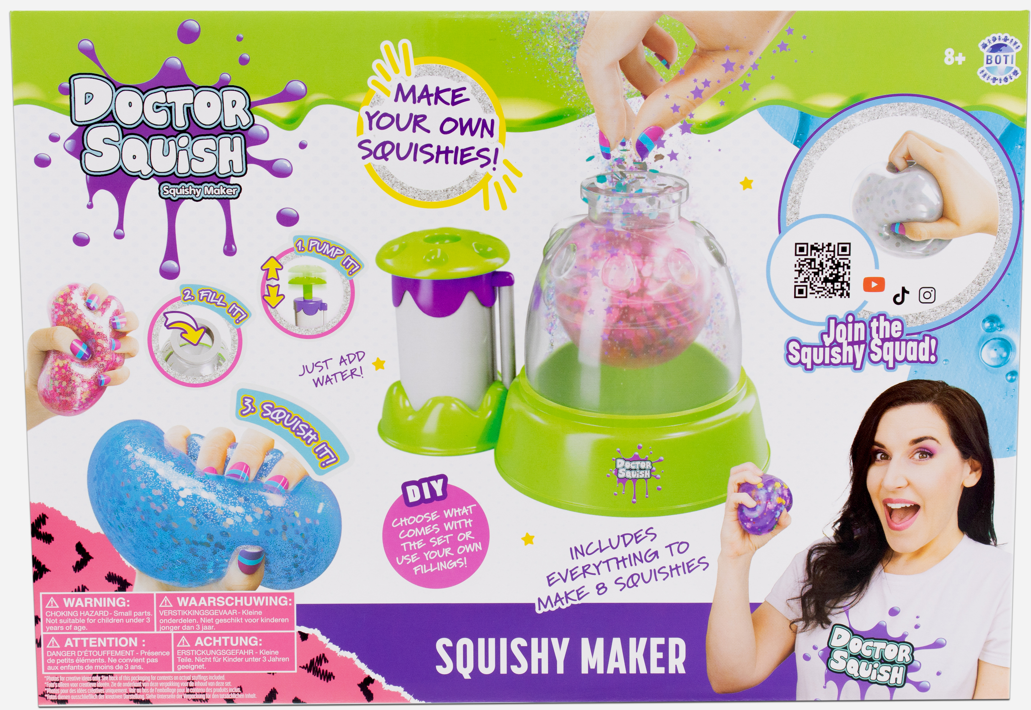 BOTI Schleim Doctor Squish Maker mehrfarbig
