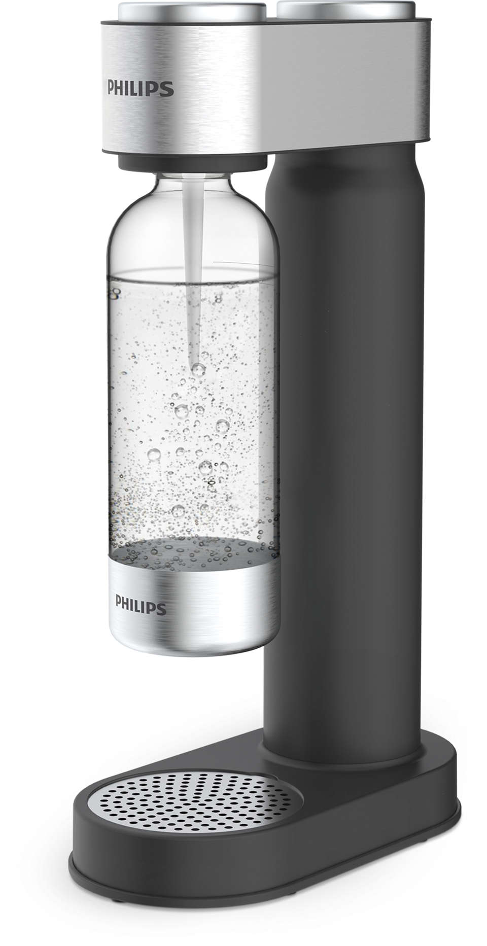 Philips ADD4902BK Wassersprudler GoZero, mattschwarz