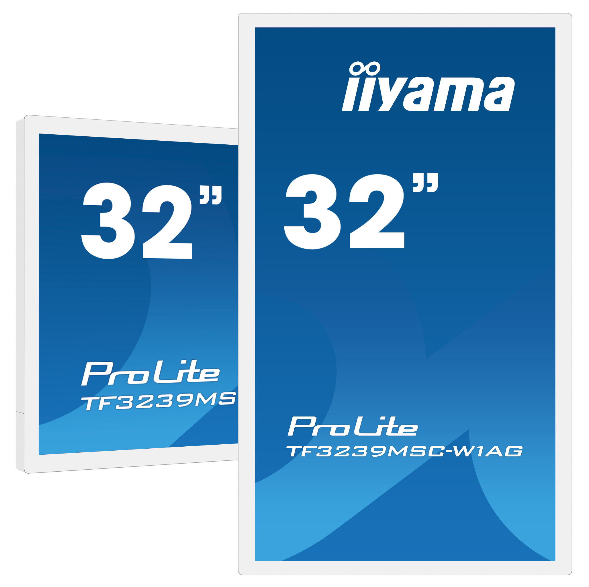 iiyama ProLite TF3239MSC-W1AG Touchscreen-Monitor 80 cm (31.5 ) 1920 x 1080 Pixel Multitouch Multi-Nutzer Weiß (TF3239MSC-W1AG)