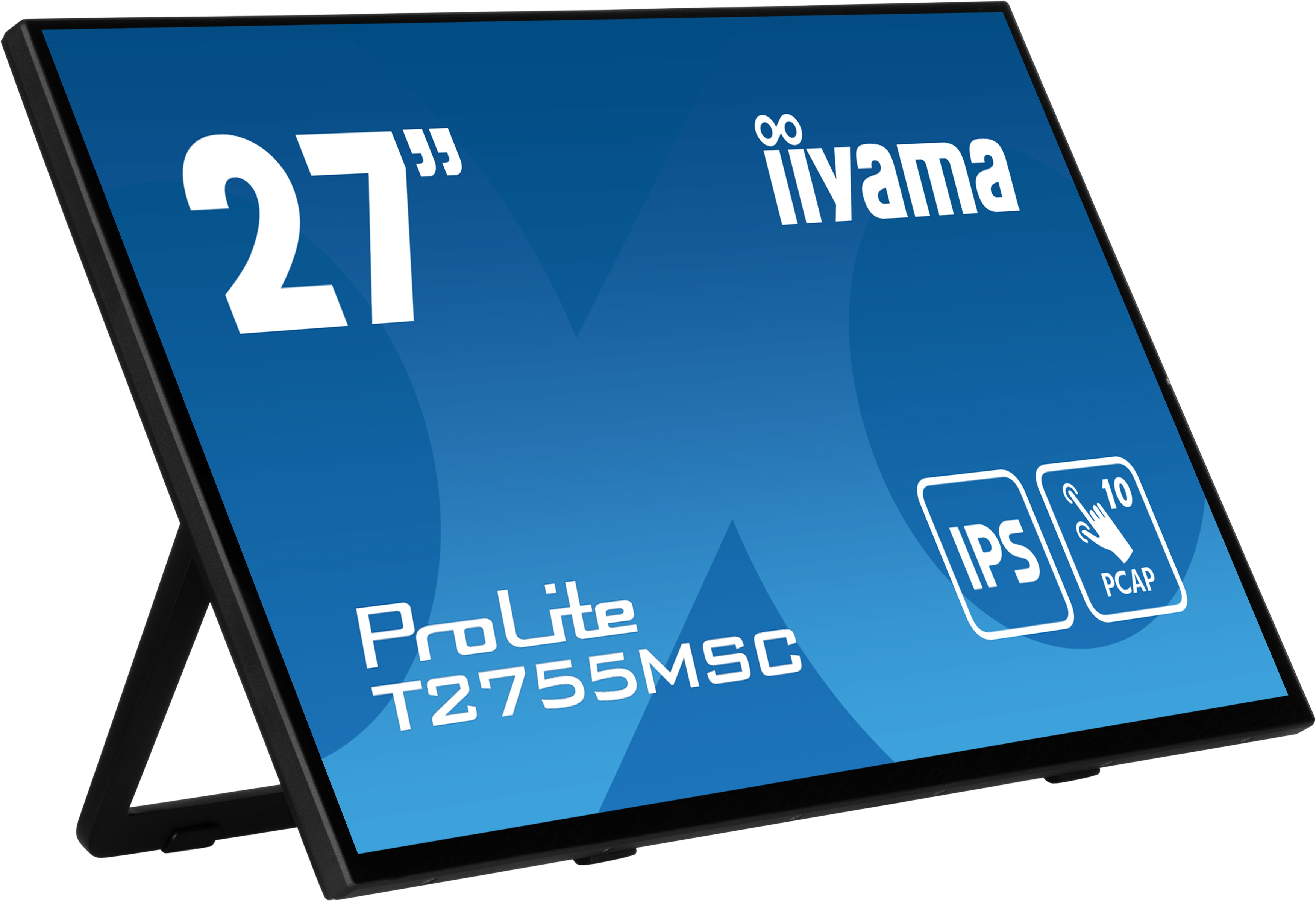 iiyama ProLite T2755MSC-B1, 68,6cm (27), Projected Capacitive, Full HD, USB, Kit (USB), schwarz Touchmonitor (16:9), Bildschirmdiagonale: 68,6 cm (27), Touchscreen, Projected Capacitive, Multi Touch, Auflösung: 1920x1080 Pixel, VESA Mount (100x100 mm