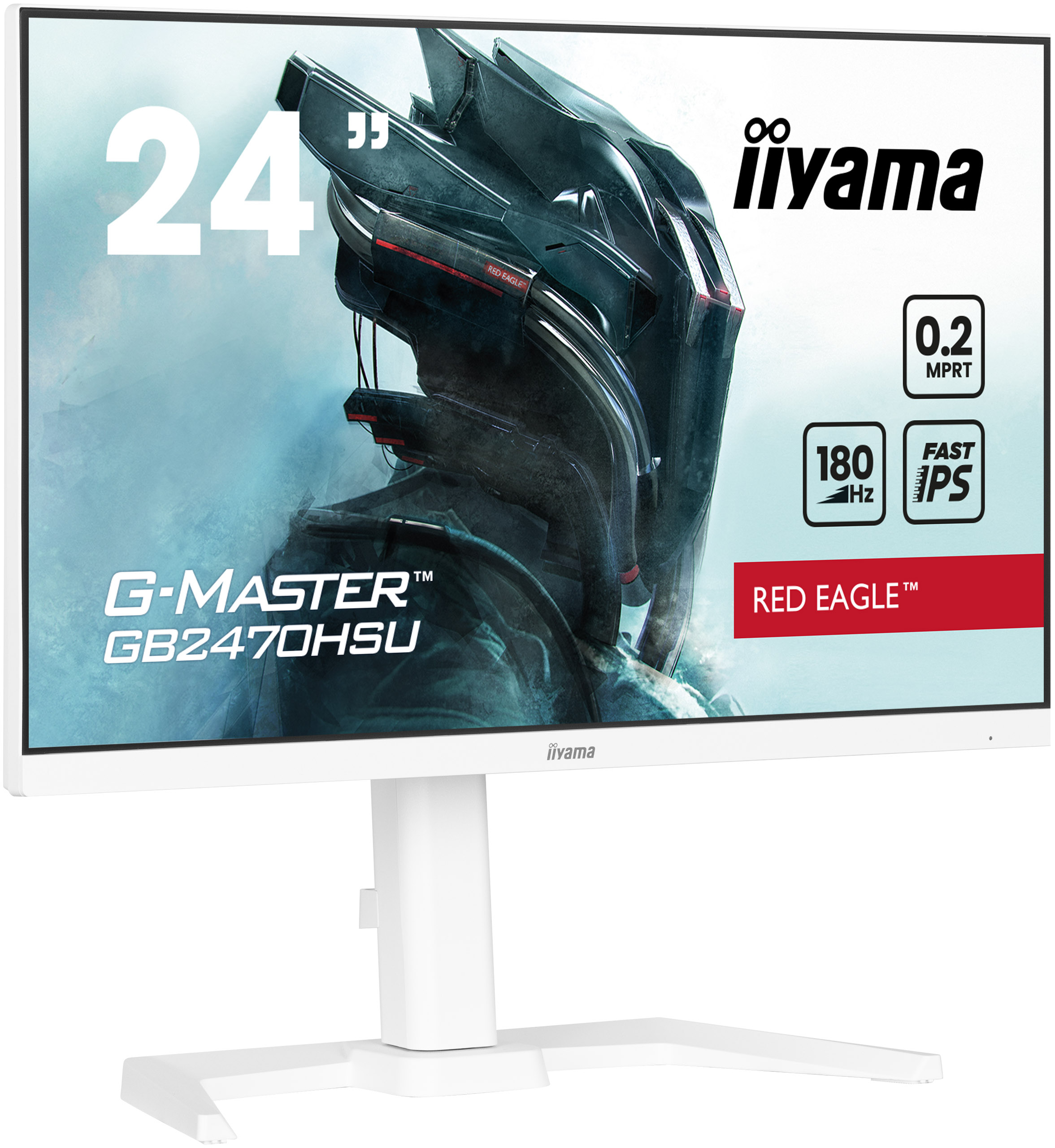 G-Master GB2470HSU-W6 61 cm (24") Gaming Monitor mattweiß