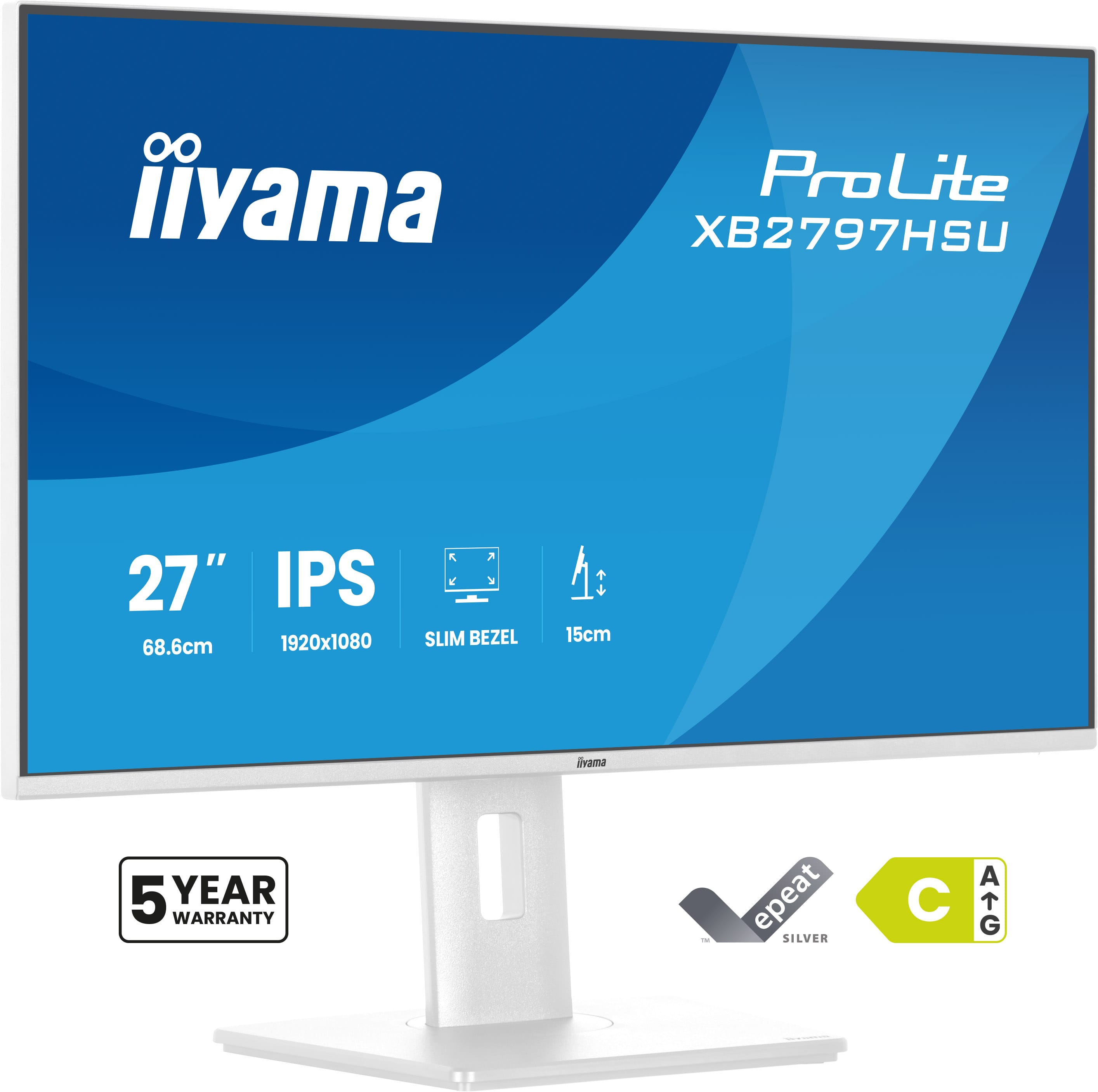 iiyama ProLite XB2797HSU-W1 Monitor 68,6cm (27")