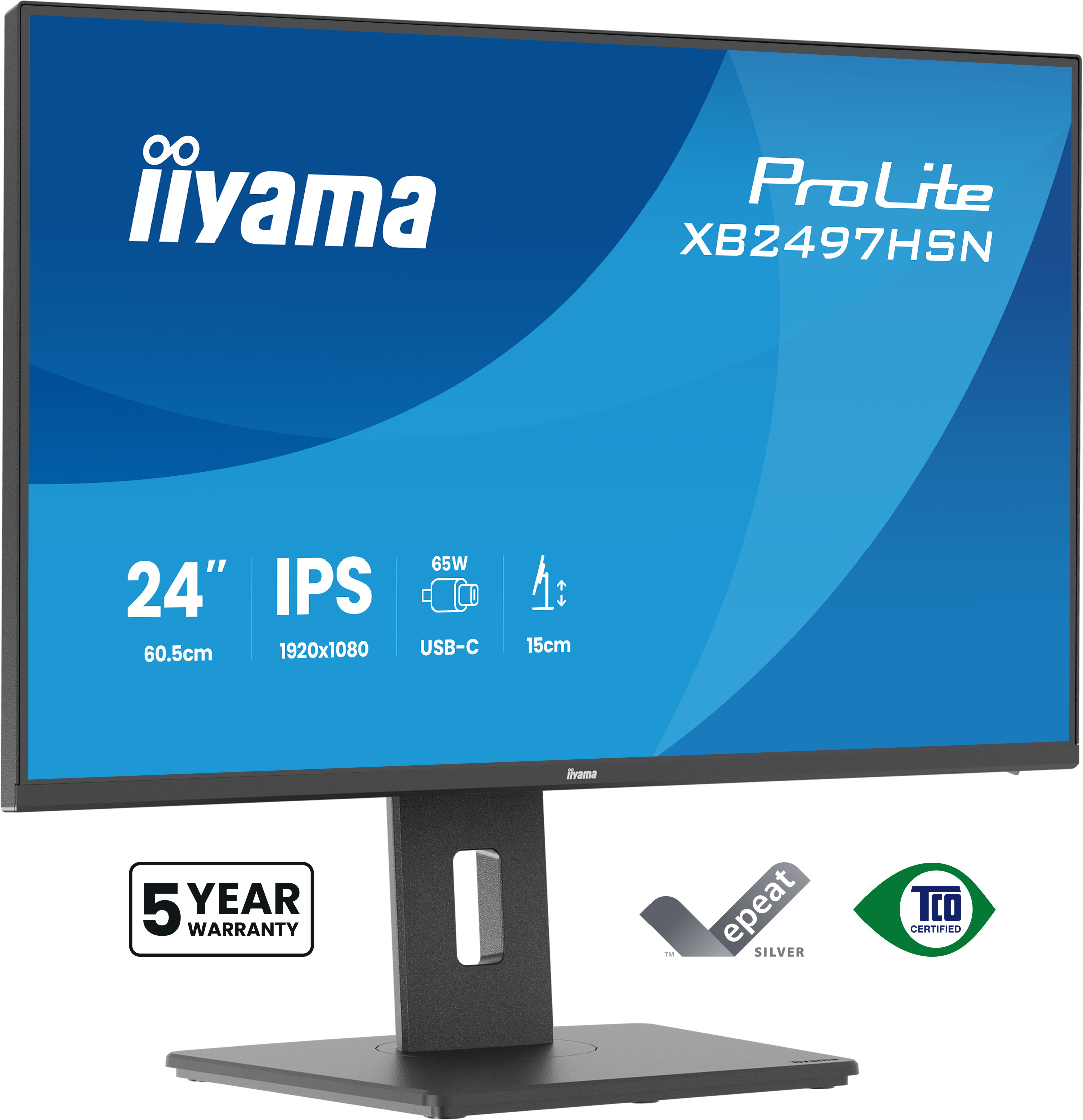 iiyama ProLite XB2497HSN-B1 Monitor 60,5cm (24")