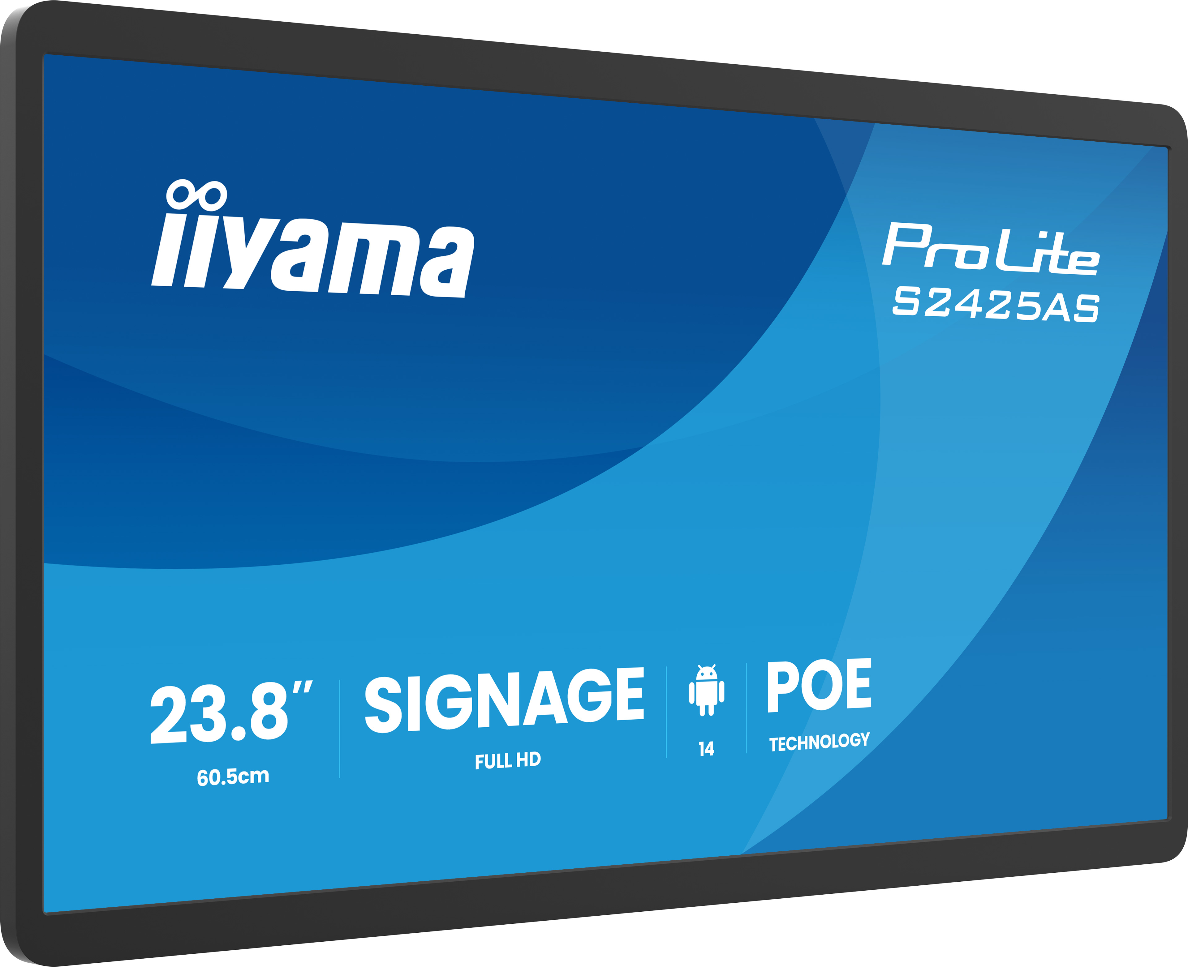 iiyama S2425AS-B1P Signage Display 60,5 cm (23,8")