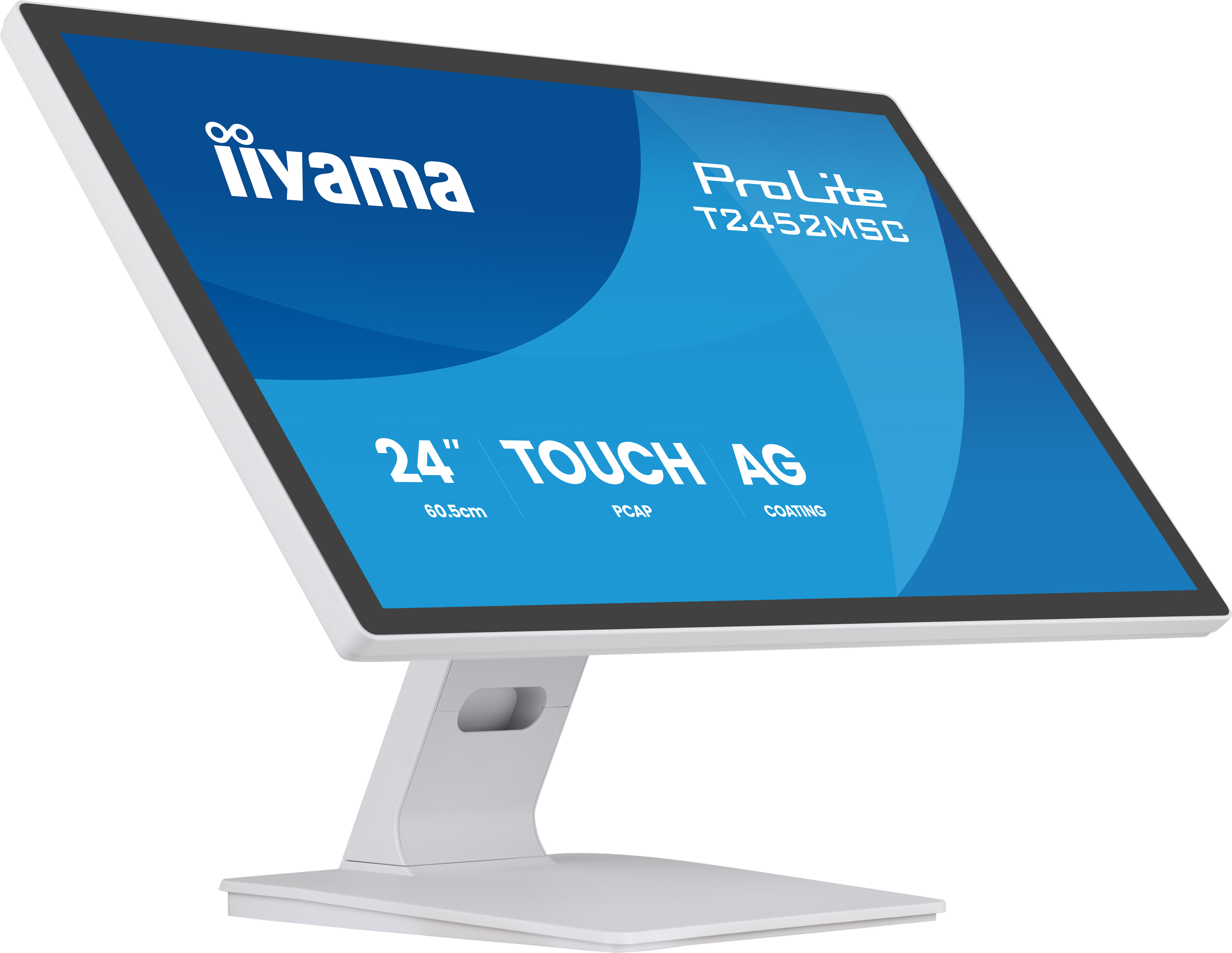 Iiyama ProLite T2452MSC-W2AG 23,8 Full HD IPS Touch-Monitor 10-Punkt weiß
