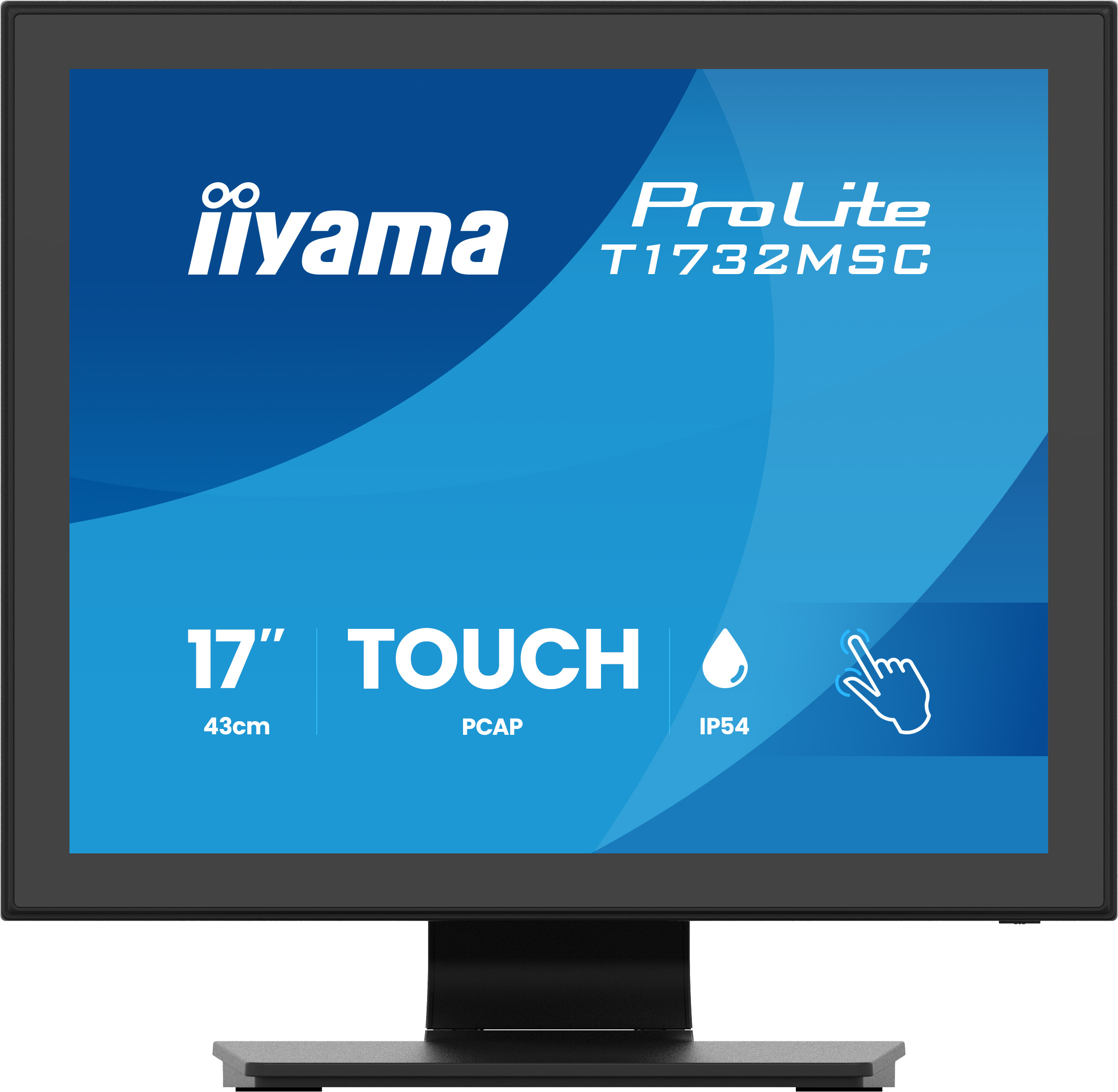 IIYAMA TFT T1732MSC 43.2cm TN TOUCH 17/1280x1024/DP/HDMI/USB/VGA (T1732MSC-B2S)