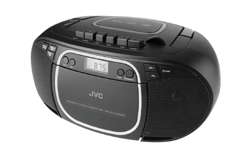 JVC RC-E451B CD-Player Tragbarer CD-Player Schwarz ()