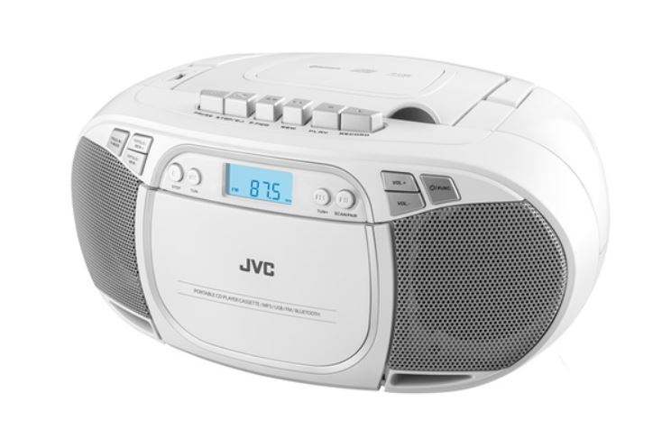 JVC RC-E451W CD-Player Tragbarer CD-Player Weiß (RC-E451W)