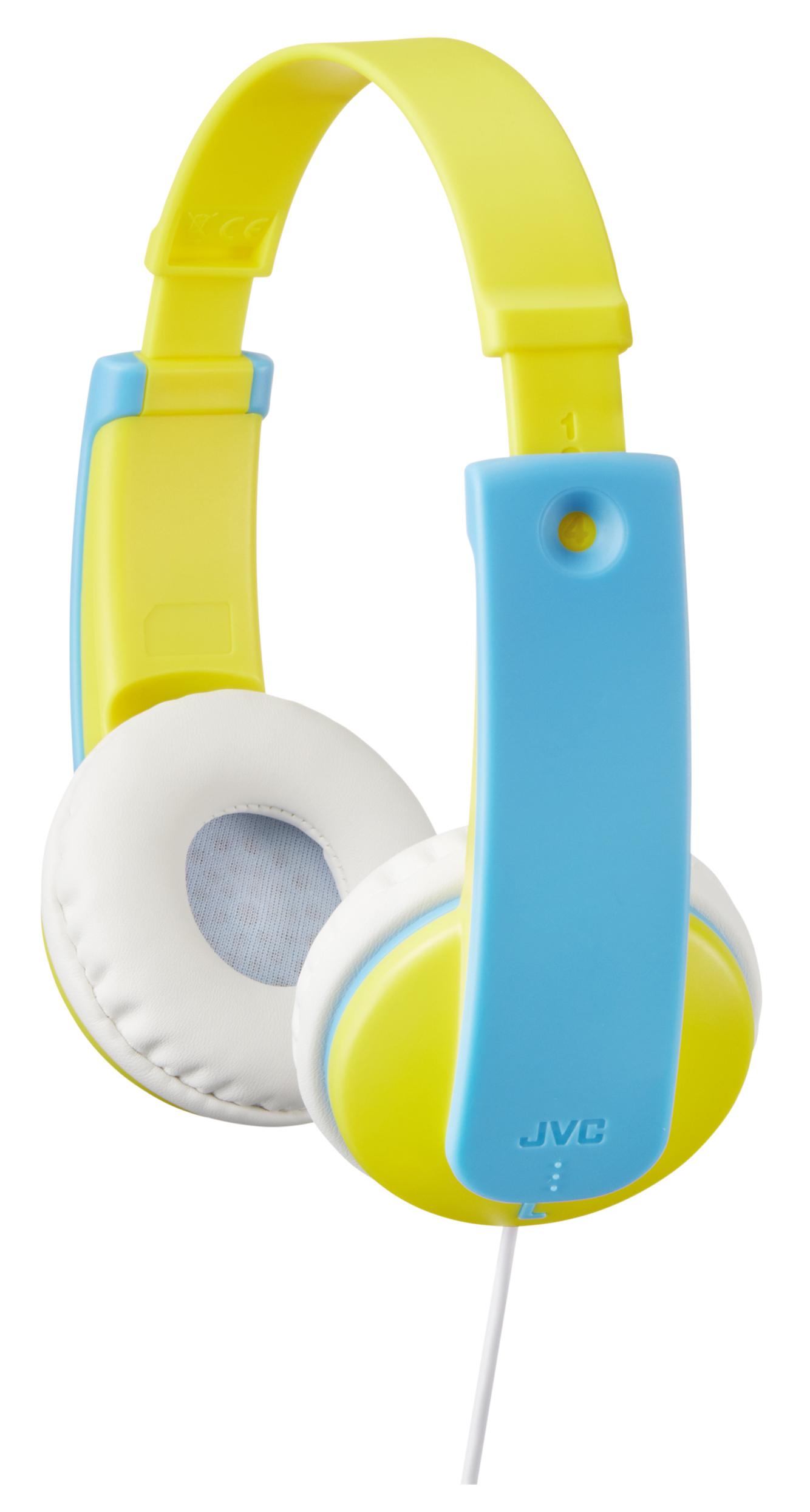 JVC HA-KD7-Y-E Tinyphones Verkabelt Kopfhörer Nackenband Musik Blau - Gelb (HAKD7YE)
