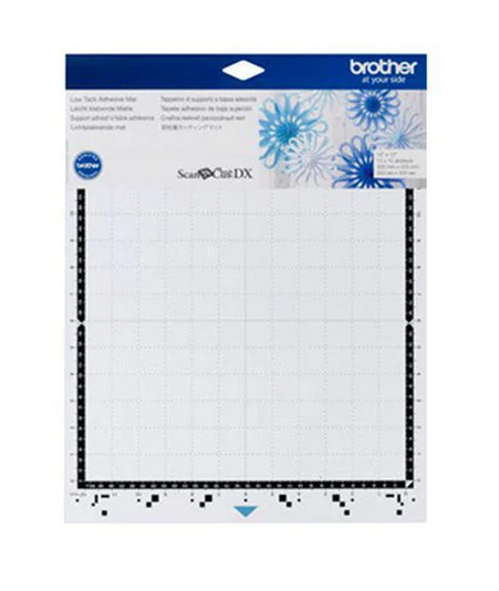 brother CADXMATSTD12 Schneidematte für Schneideplotter normal klebend 305 x 305 mm (12 x 12 Zoll) für 0,3 - 1,5 mm dickes Material, 1 St.