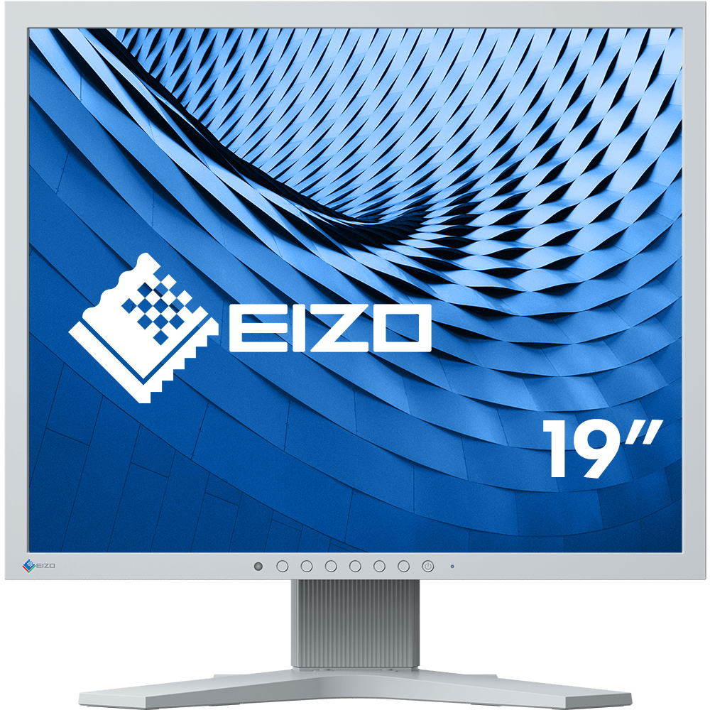 EIZO FlexScan S1934H-GY LED-Monitor 48 cm 19 Zoll lichtgrau