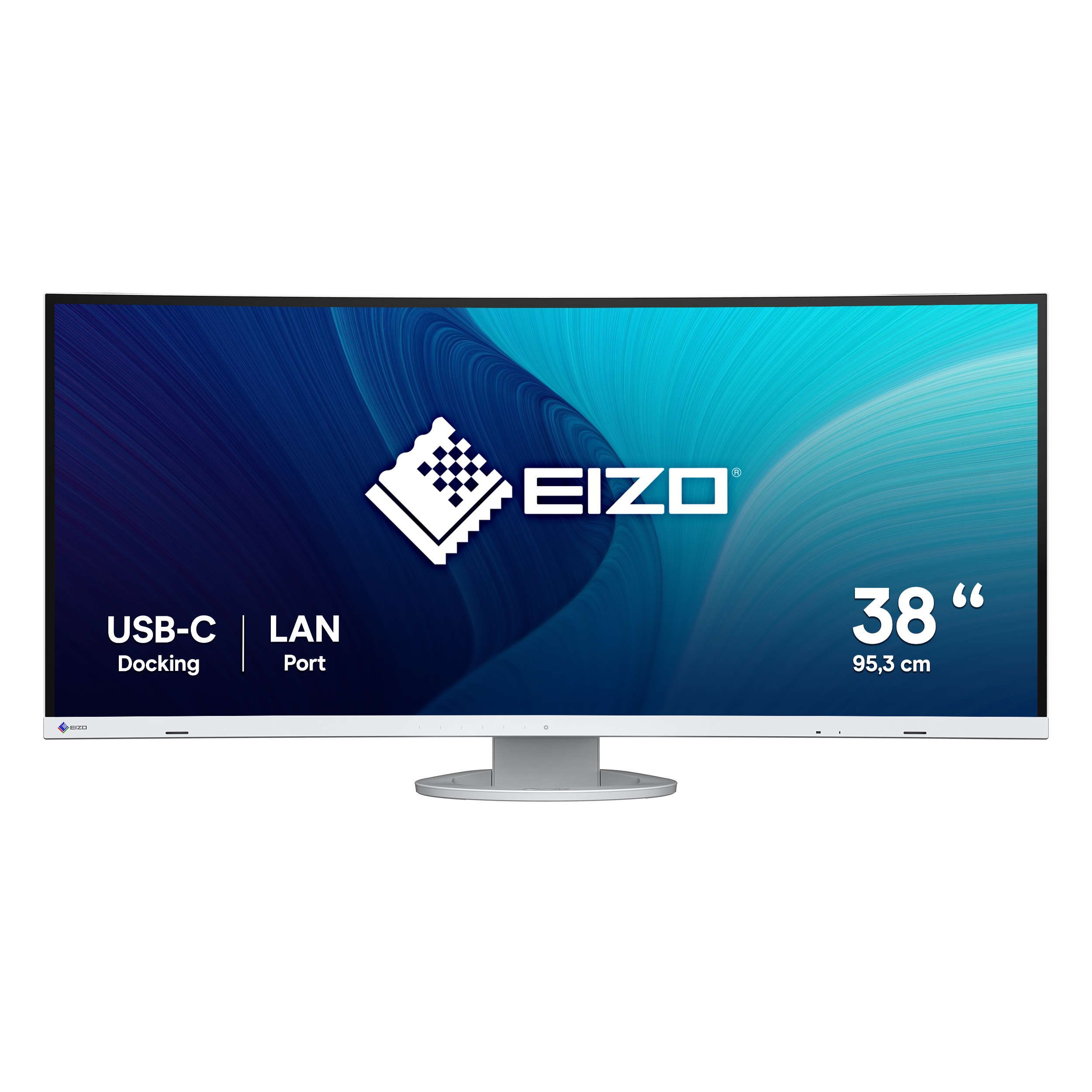EIZO FlexScan EV3895-WT Curved-Monitor 95,3 cm (37,5 Zoll)