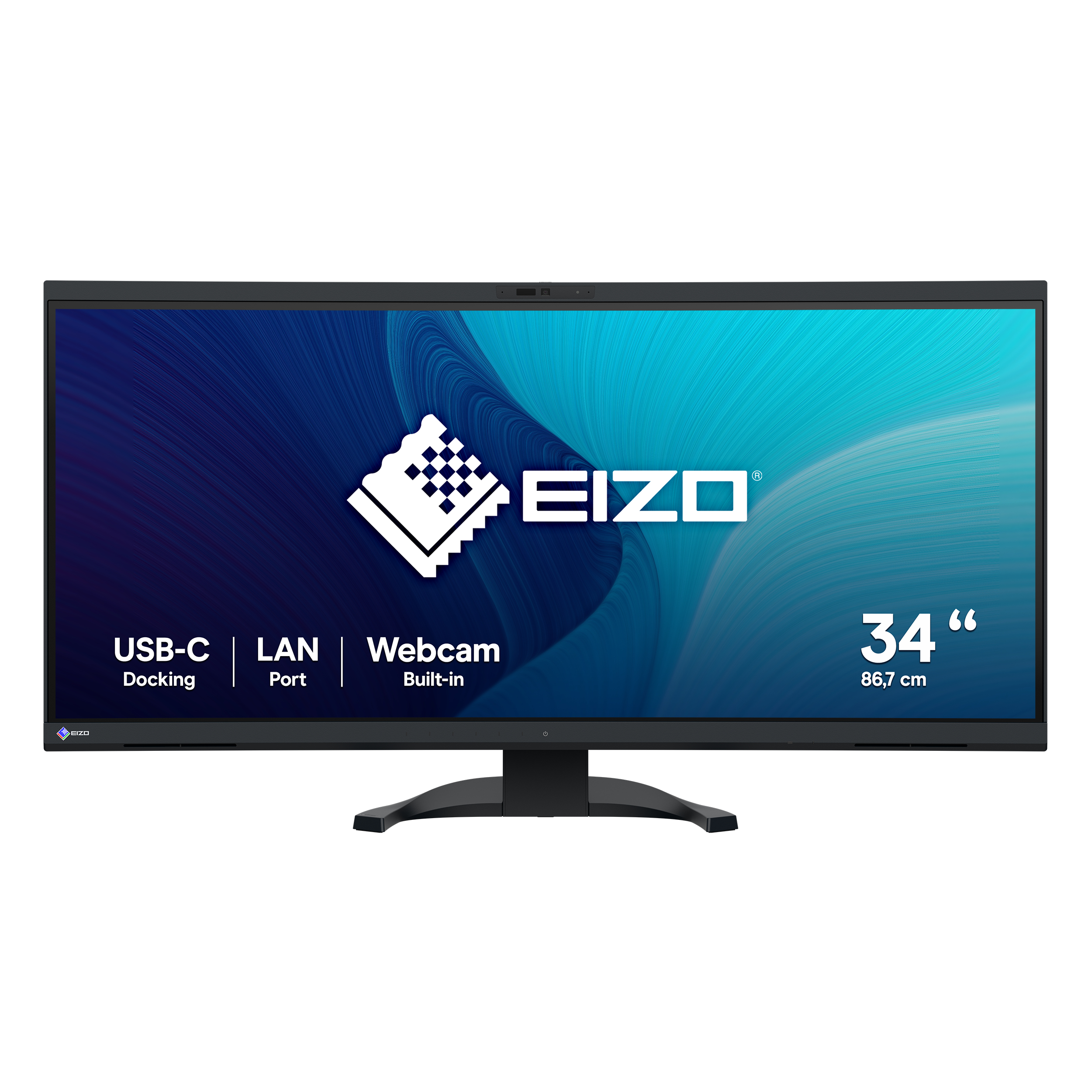 EIZO FlexScan EV3450XC-BK Curved LED-Monitor 86,7 cm 34,1 Zoll