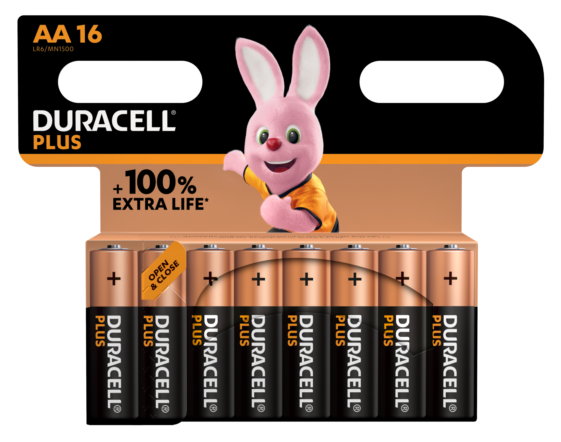 Duracell Plus 100 Einwegbatterie AA Alkali (141025)