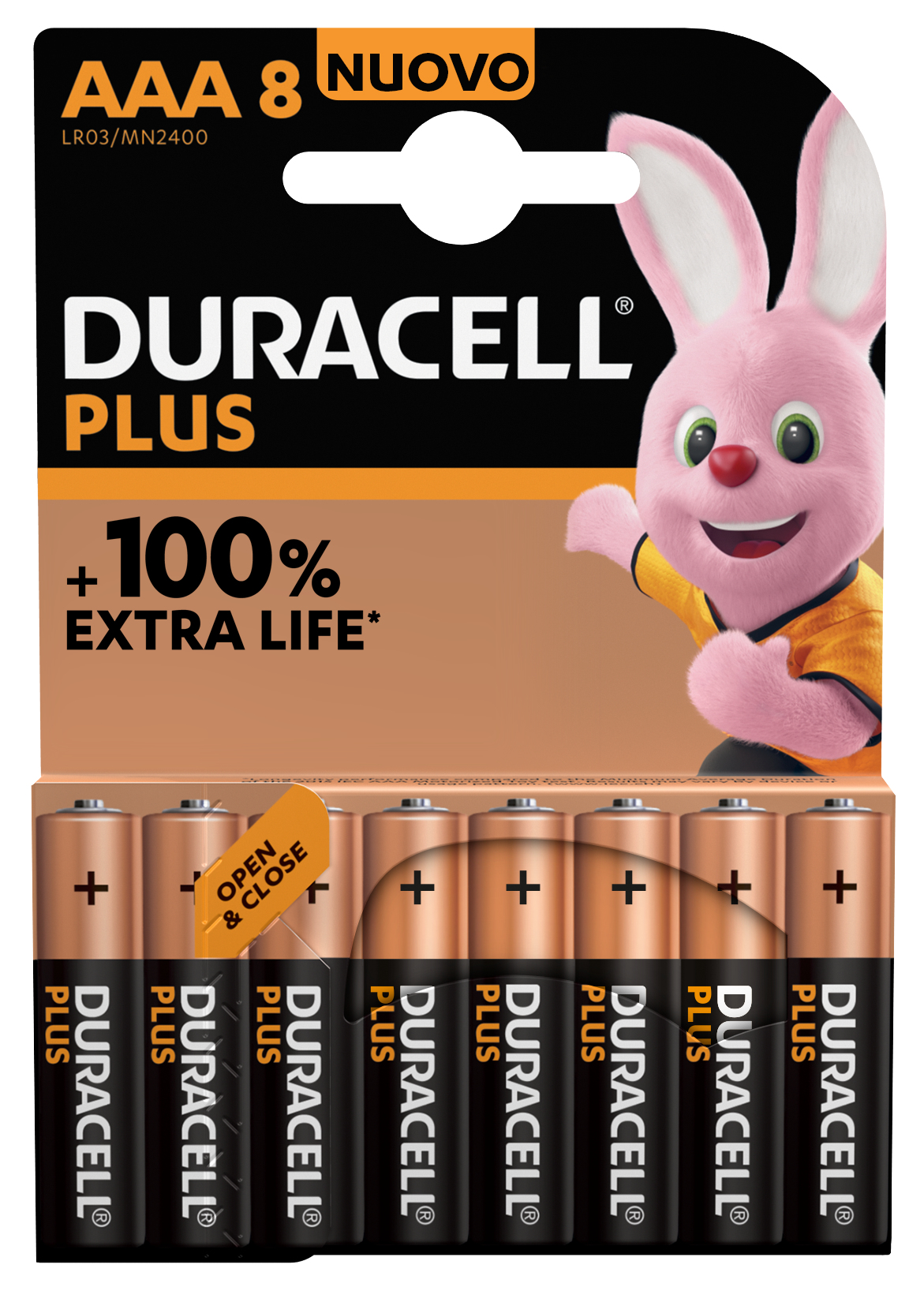 DURACELL Batterien PLUS Micro AAA 1.5 V