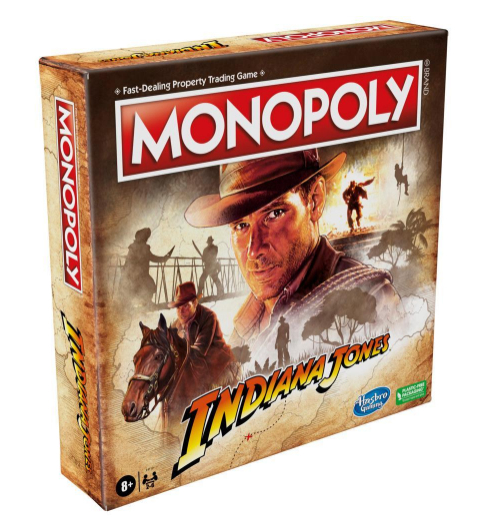 Hasbro - Monopoly Indiana Jones Brettspiel Gesellschaftsspiel Indy