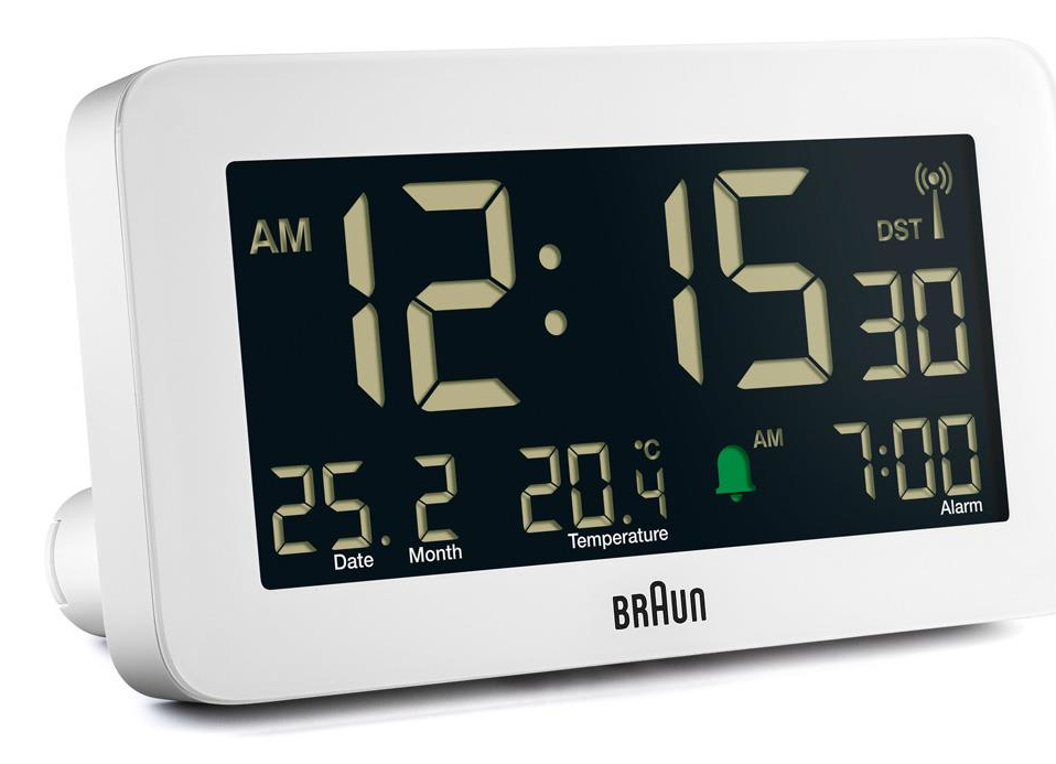 Braun BC10W-DCF digitaler Funkwecker