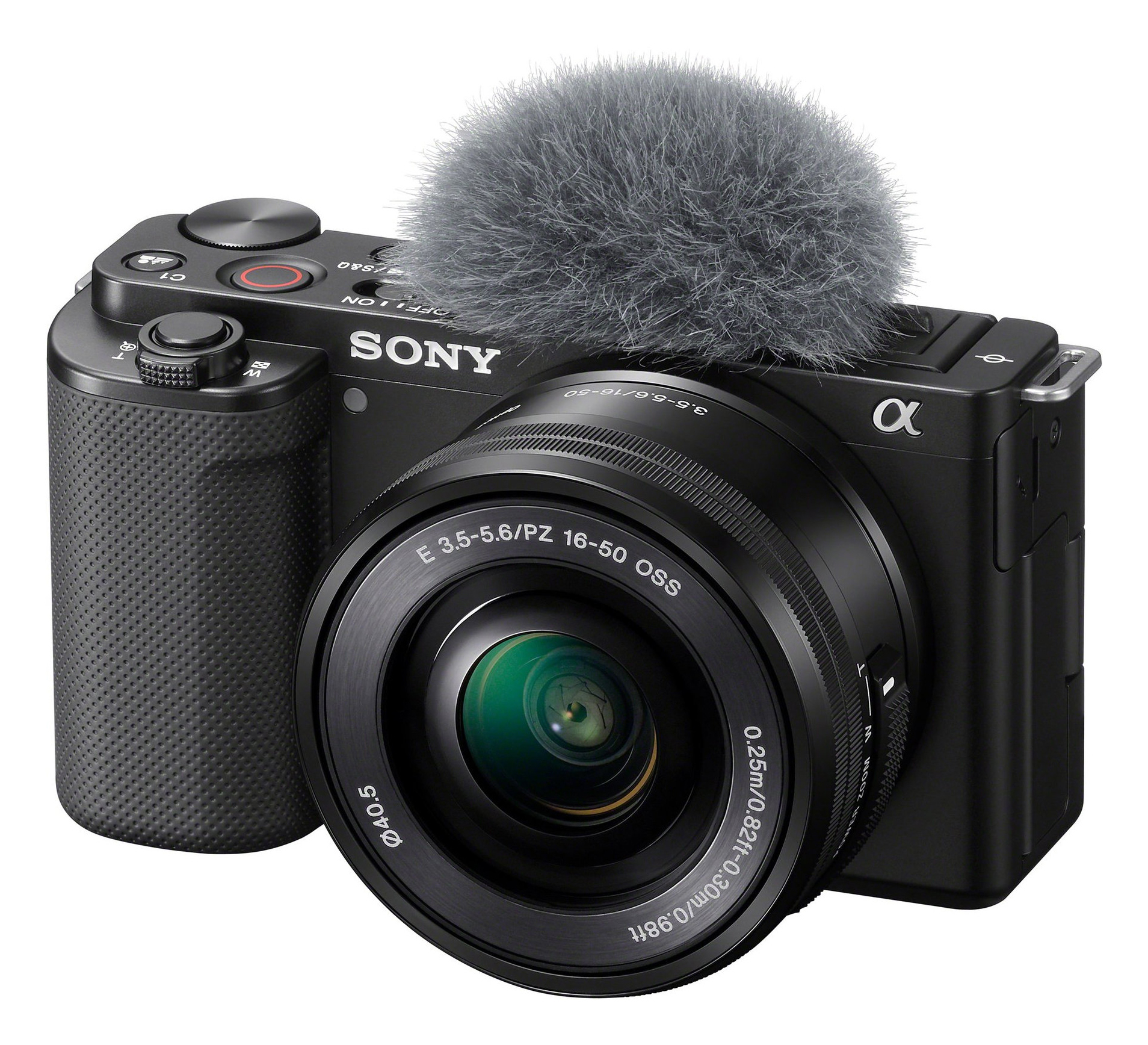 Sony a ZV-E10 + 16-50mm Zoom MILC 24,2 MP CMOS 6000 x 4000 Pixel Schwarz (ZVE10LBDI.EU)