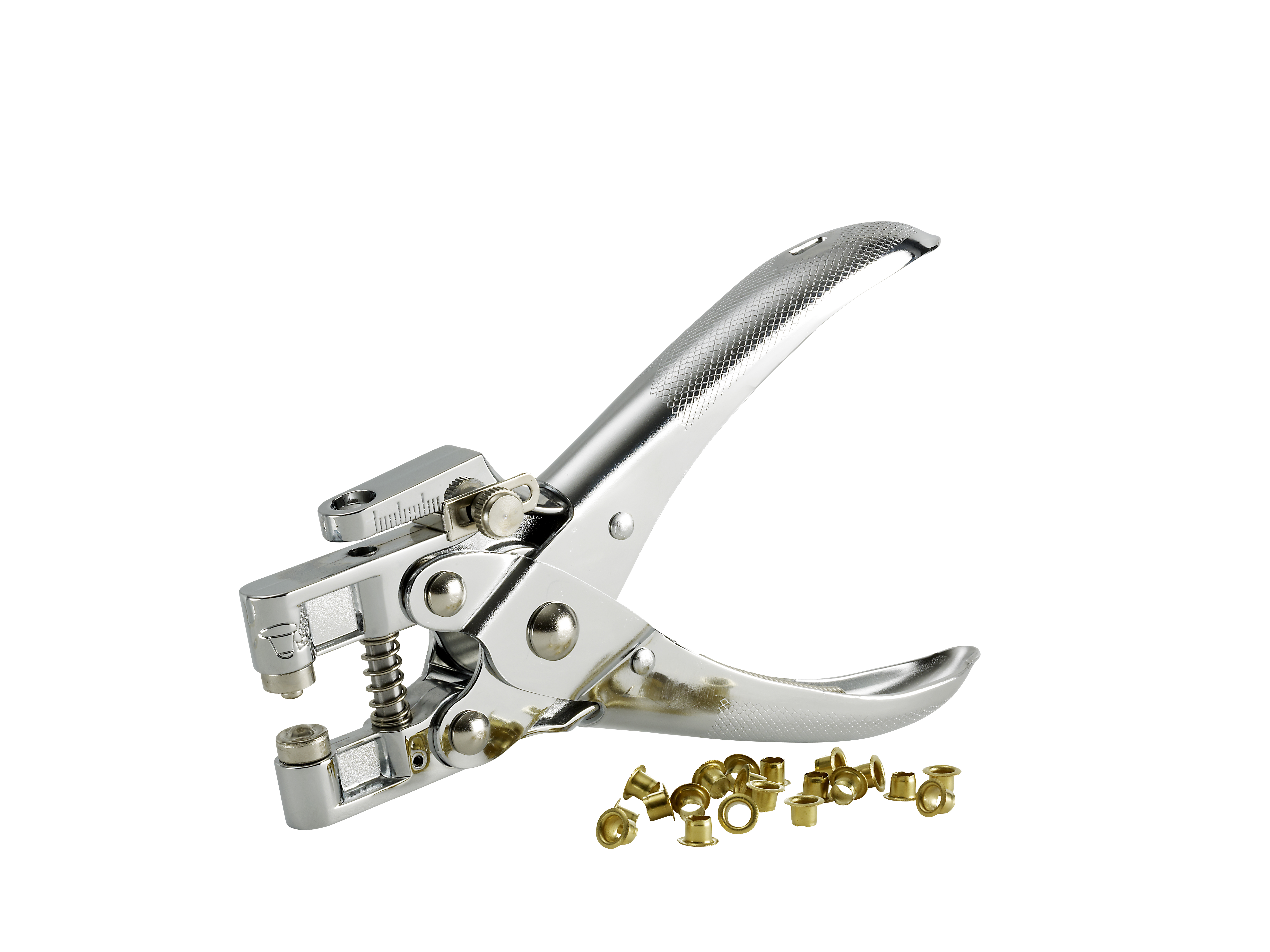 10 x Rexel Öse Nr. 2 4,7x4,2mm vermessingt VE=500 Stück