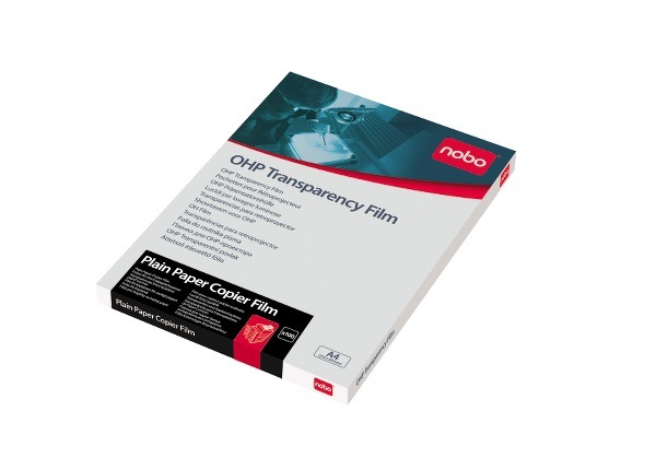 Nobo Overheadprojektor-Folie für Kopierer DIN A4 PPVE=100 Stück