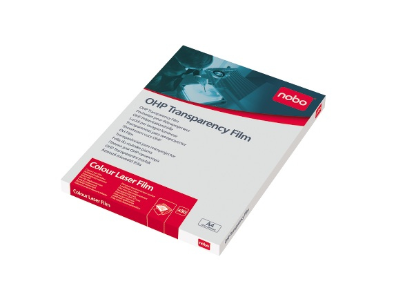 Kensington Nobo ColourLaserFilm - Einseitig beschichtete Transparenzfolie - 100 Mikrometer - klar - A4 (210 x 297 mm) - 50 Blatt (33638782)