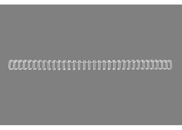 GBC Drahtbinderücken WireBind 2:1 No10 weiß 200 Stück