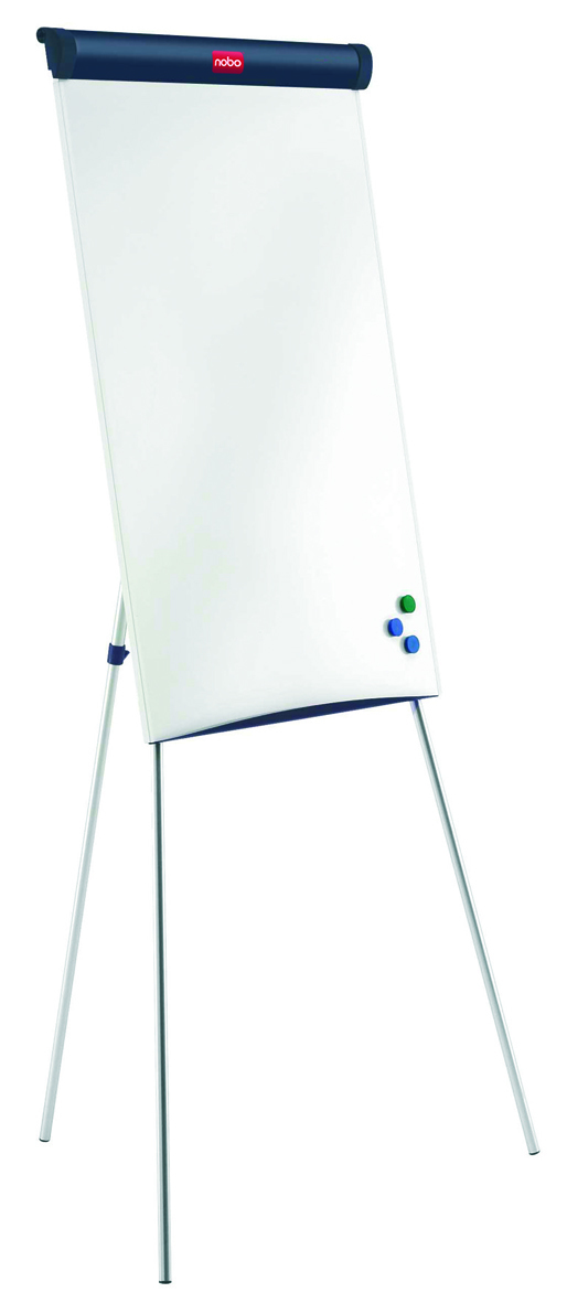 Nobo Dreibein-Flipchart Classic Stahl magnetisch weiß
