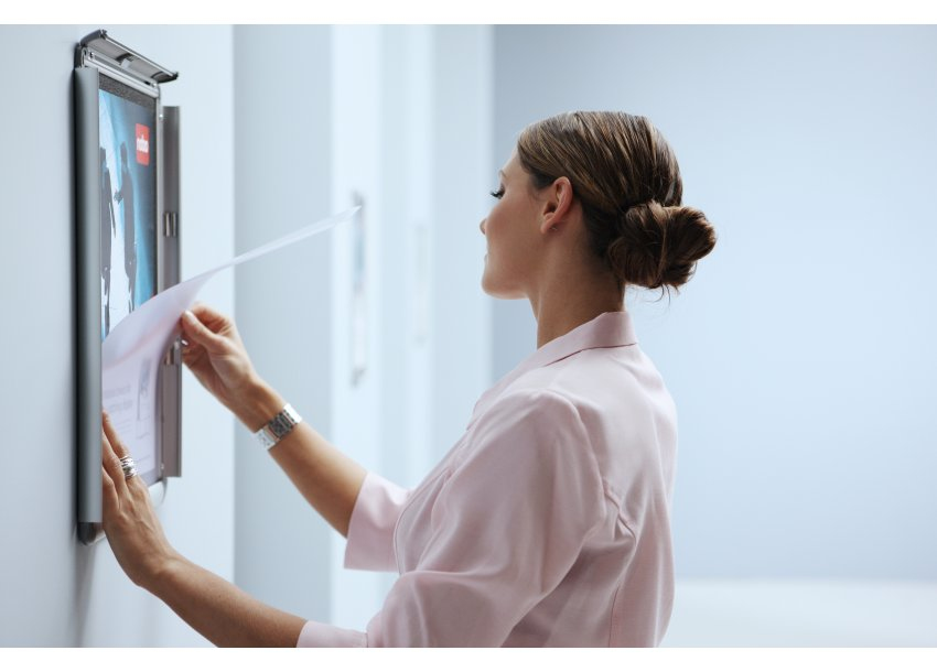 Nobo Ersatzfolien A2 für Kundenstopper VE=2 Stück