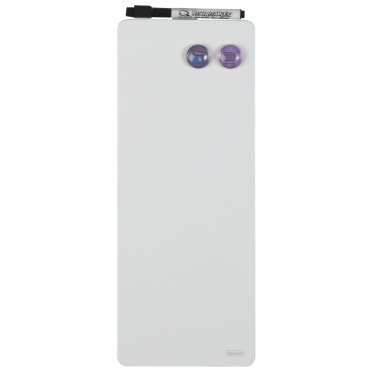 nobo Glas-Magnettafel Mini 14,0 x 36,5 cm weiß