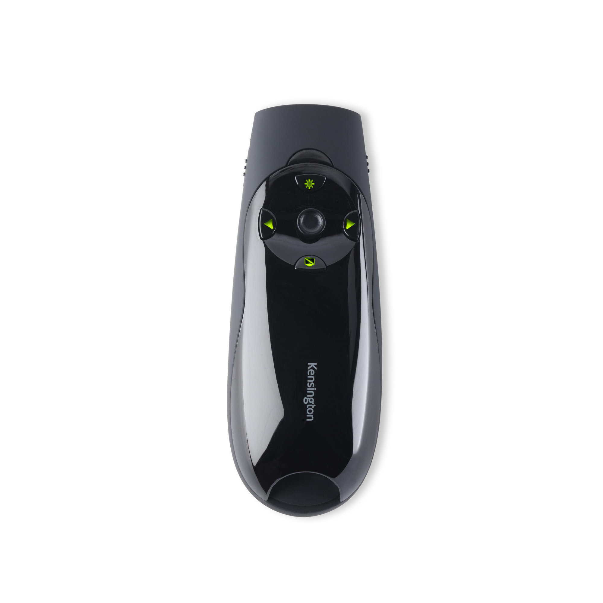 Presenter Kensington Expert K72426EU, Reichweite 45 m, Joystick-Cursor, USB-Receiver, grüner Laserpointer, schwarz