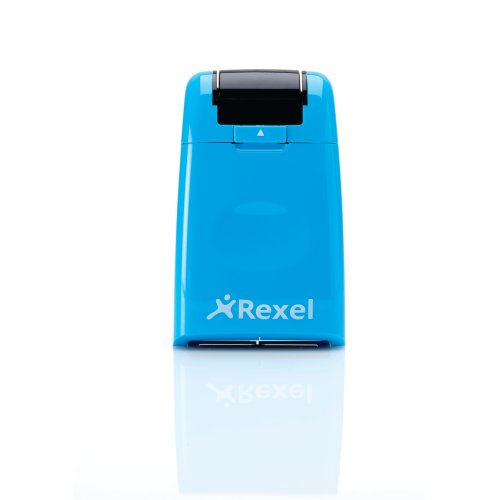 5 x Rexel Tintenrollstempel ID Guard blissful blue