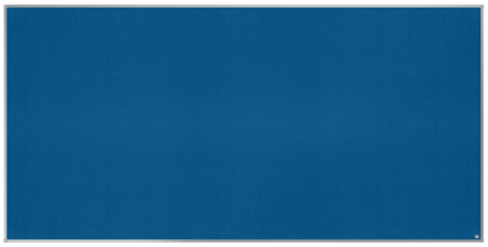 Nobo Filz-Notiztafel Essence Aluminiumrahmen 2400x1200mm blau