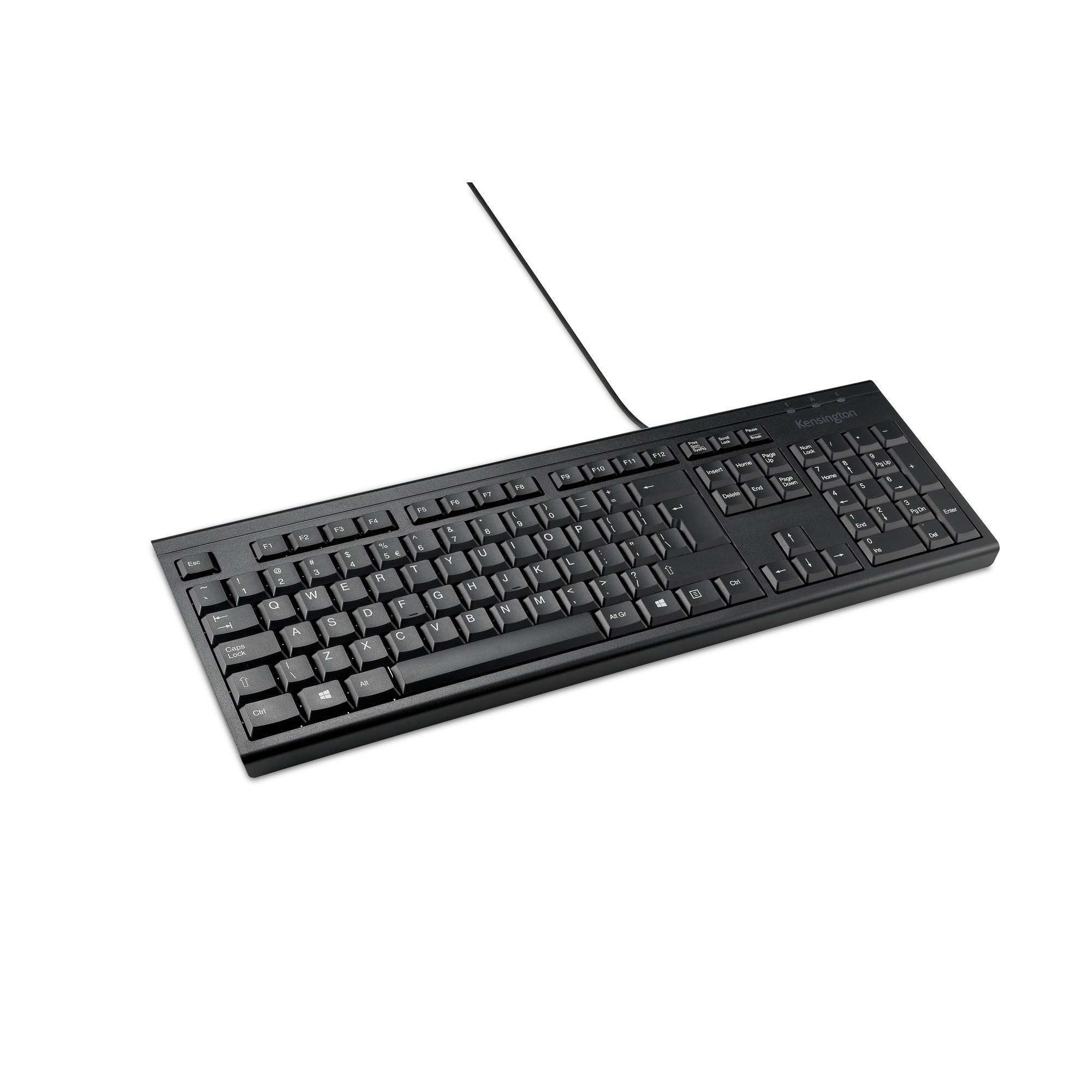 Kensington KB100 EQ kabelgebundene Tastatur - QWERTY US - schwarz