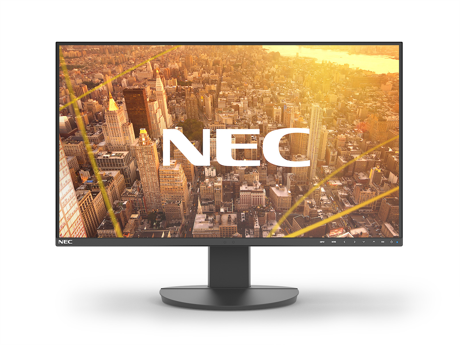 NEC MultiSync EA242F - LED-Monitor - 60.47 cm (23.8) - 1920 x 1080 Full HD (1080p) @ 60 Hz - IPS - 250 cd/m² - 1000:1 - 5 ms - HDMI, VGA, DisplayPort, USB-C - Lautsprecher - Schwarz (60005032)