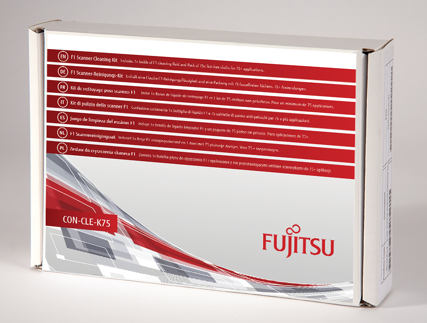 Fujitsu F1 Scanner Cleaning Kit - Scanner-Reinigungs-Kit - für fi-5950, 6400, 6800, 7600, 7700, 7700S