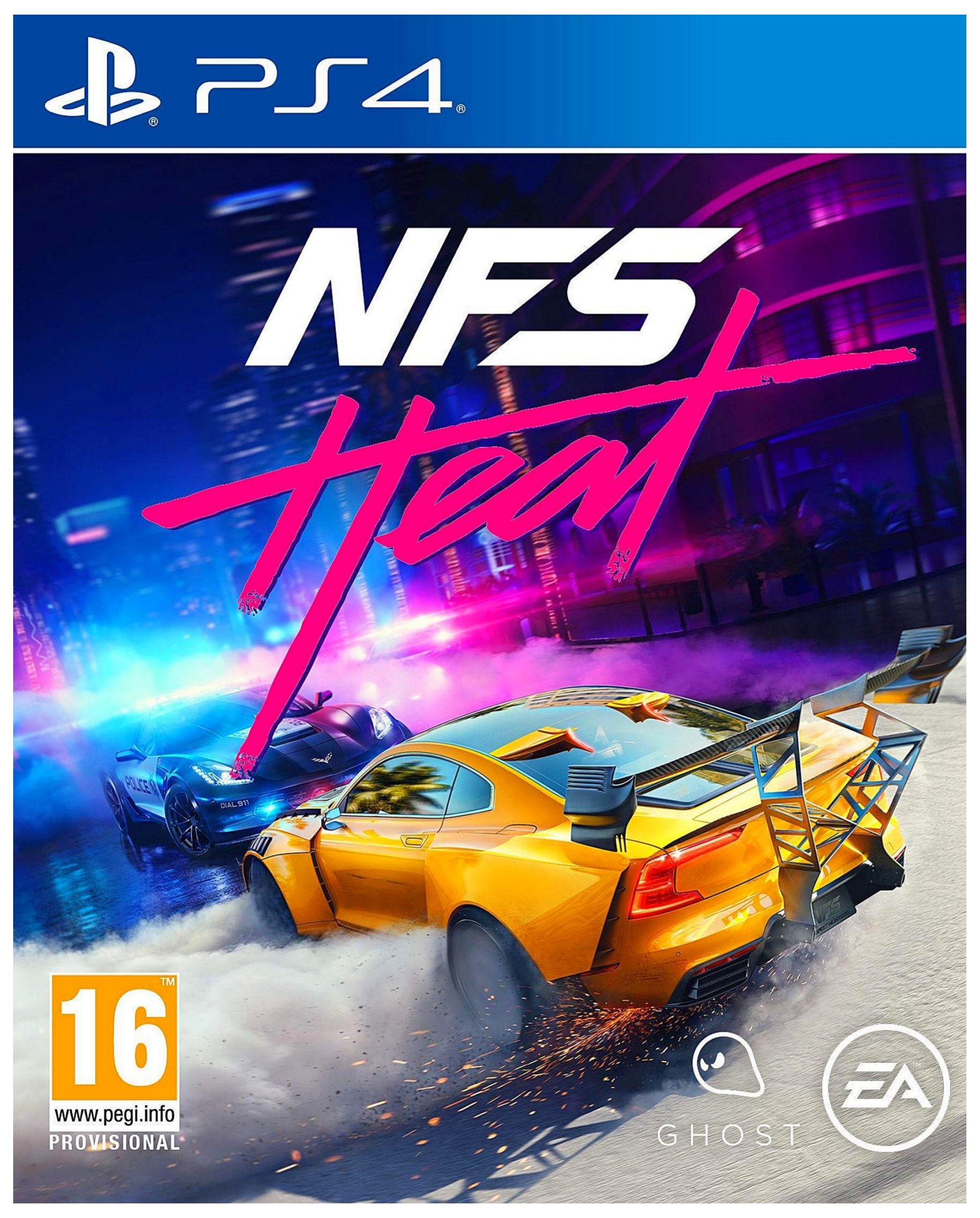PS4 - Need for Speed: Heat (UK Version) (mit OVP) (gebraucht)