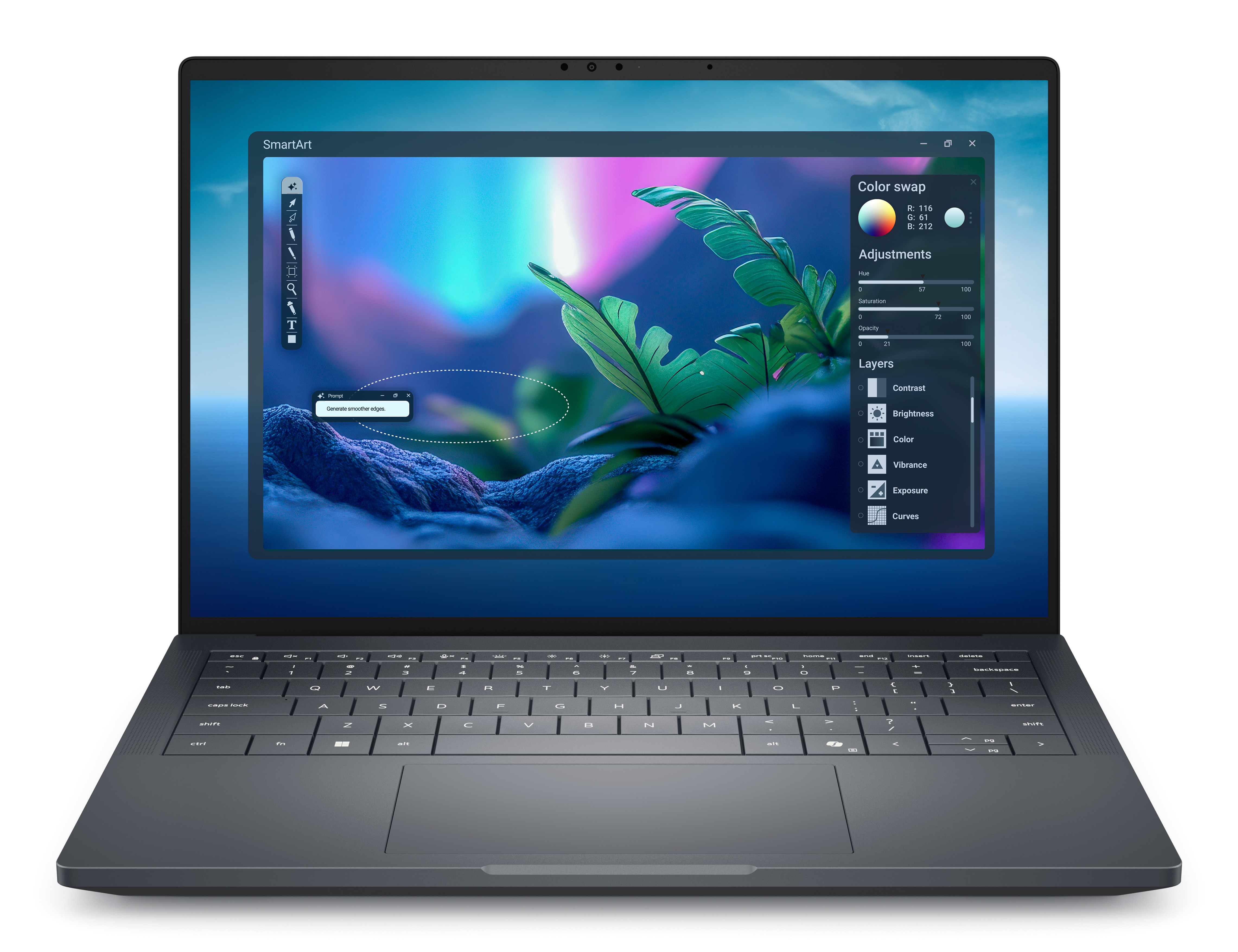Dell Pro Max Premium 14 MA14250 Intel® Core™ Ultra 7 265H Notebook 35,5 cm (14")