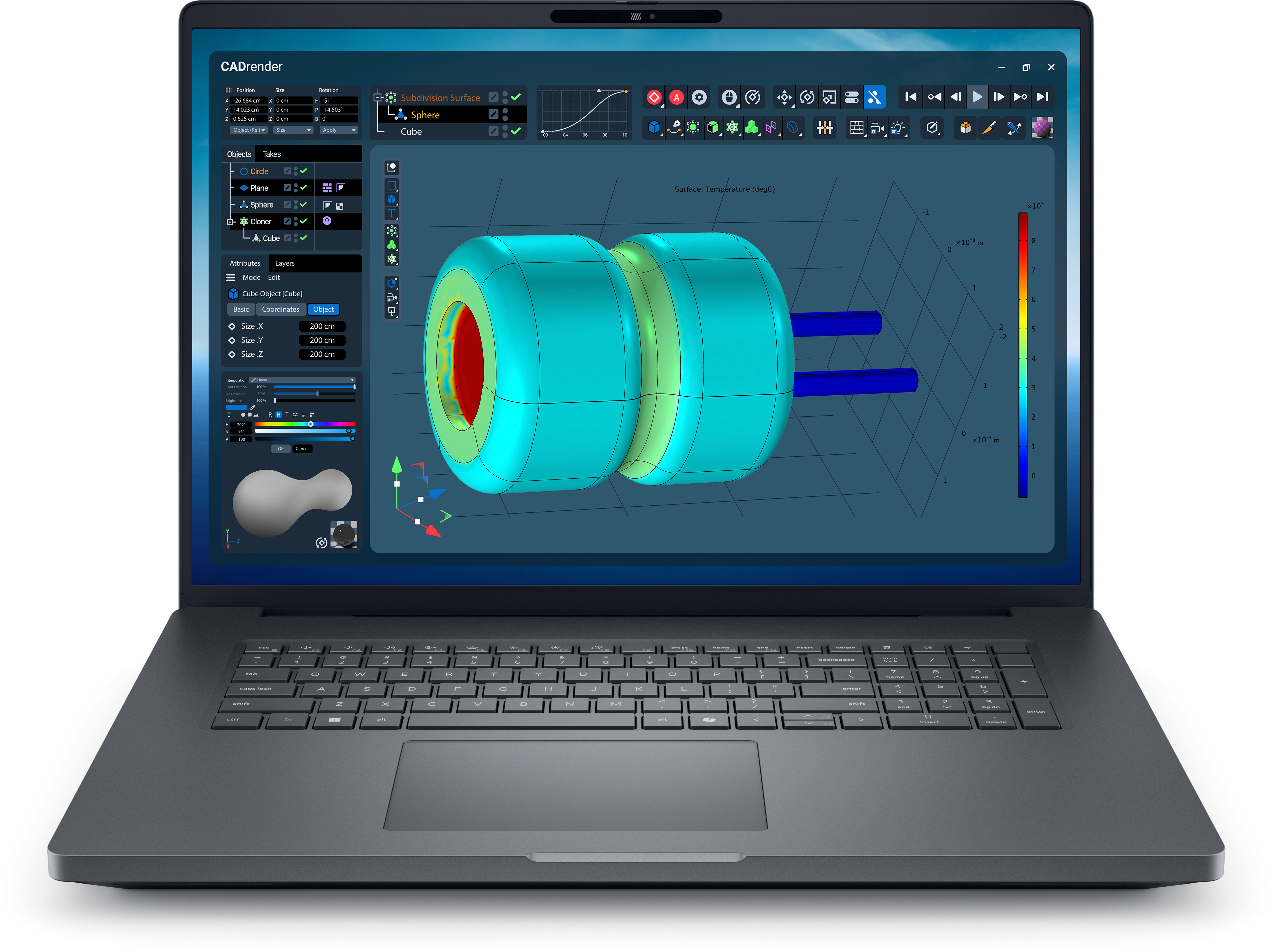 Dell Pro Max 18 Plus MB18250 - Intel Core Ultra 7 265HX / 2.6 GHz - vPro Enterprise - Win 11 Pro - RTX PRO 3000 Blackwell - 32 GB RAM - 1 TB SSD SED, NVMe, TLC, Performance - 45.727 cm (18) 2560 x 1600 (QHD+) @ 120 Hz - NFC, Wi-Fi 7 - Magnetit - BTS 