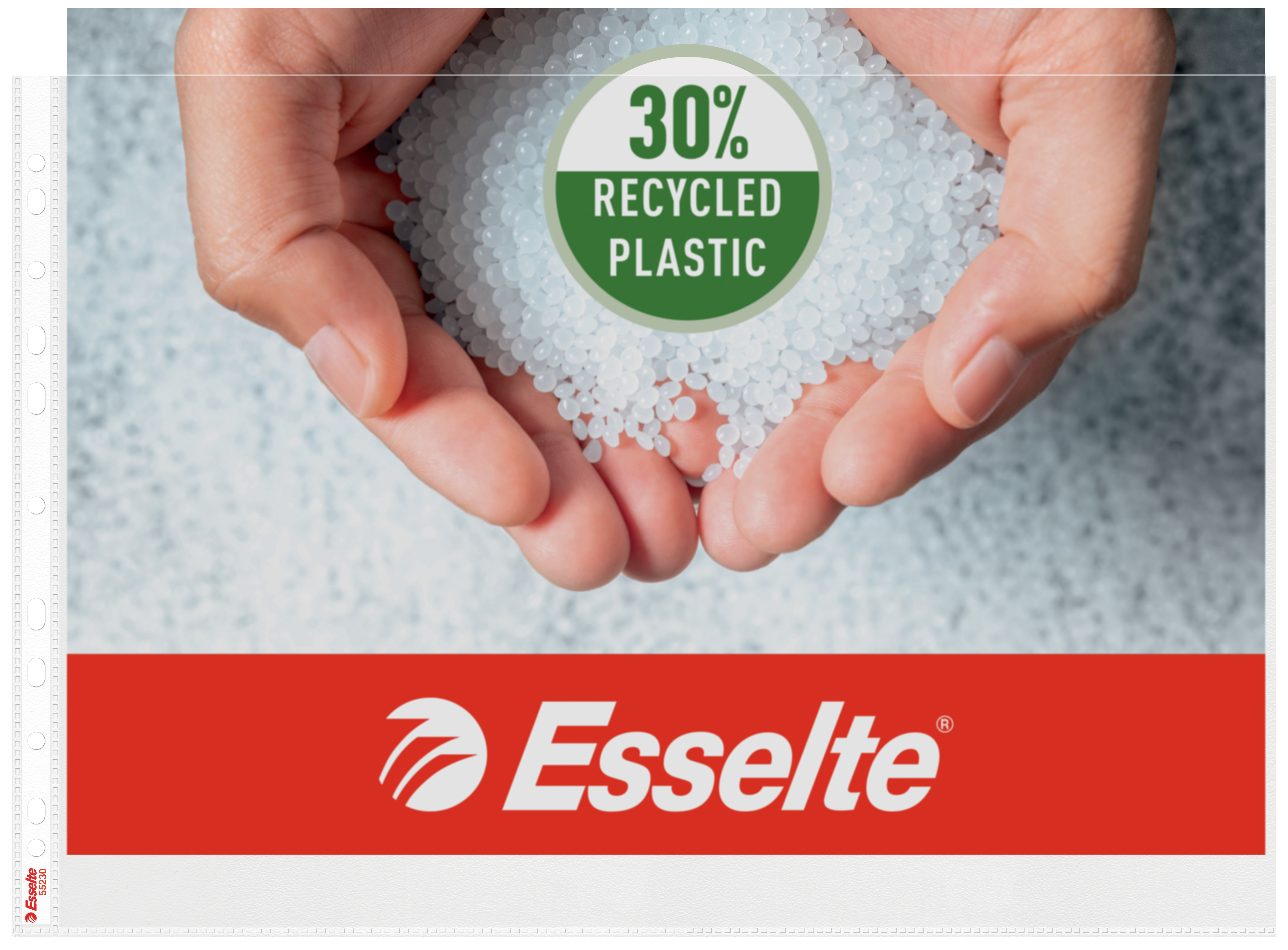 Esselte Prospekthüllen A3 quer 90my PP genarbt VE=50 Stück