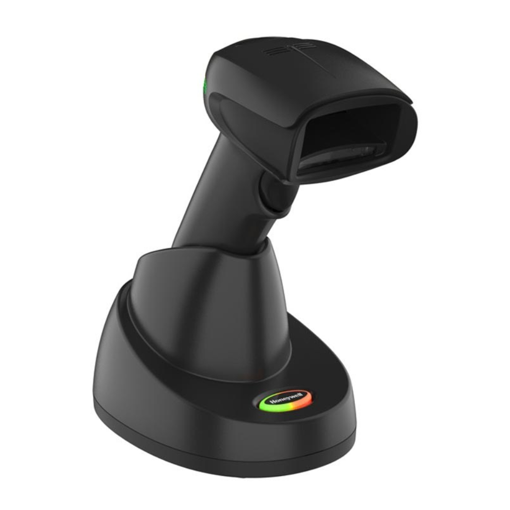 Honeywell Xenon Performance 1952g, BT, 2D, HD, Kit (USB), schwarz Bluetooth Scanner, 2D, Imager (High Density), inkl.: Kabel (USB, gerade, 3m, schwarz), Lade-/Übertragungsstation (Präsentation), Akku, 2400mAh, Farbe: schwarz (1952GHD-2USB-5-R)