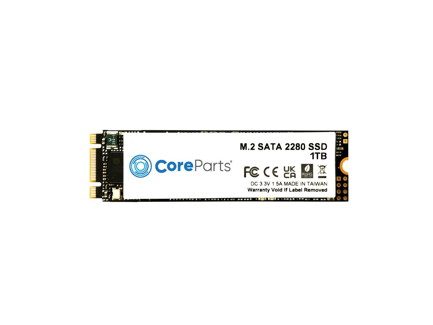 CoreParts CPSSD-M.2SATA-1TB Internes Solid State Drive M.2 1000 GB Serial ATA III (CPSSD-M.2SATA-1TB)